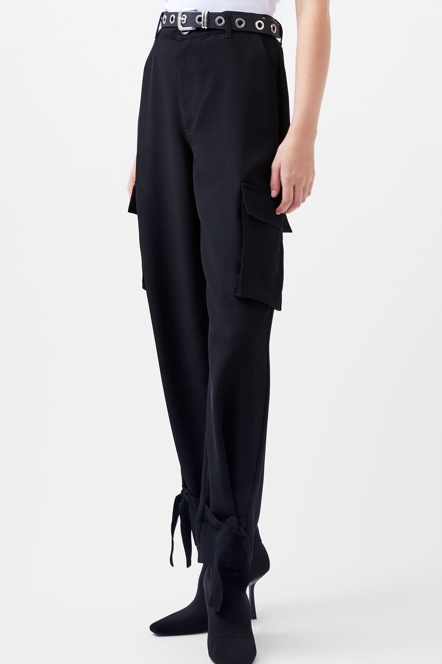 BELLA TWILL TROUSER BLACKOUT 1