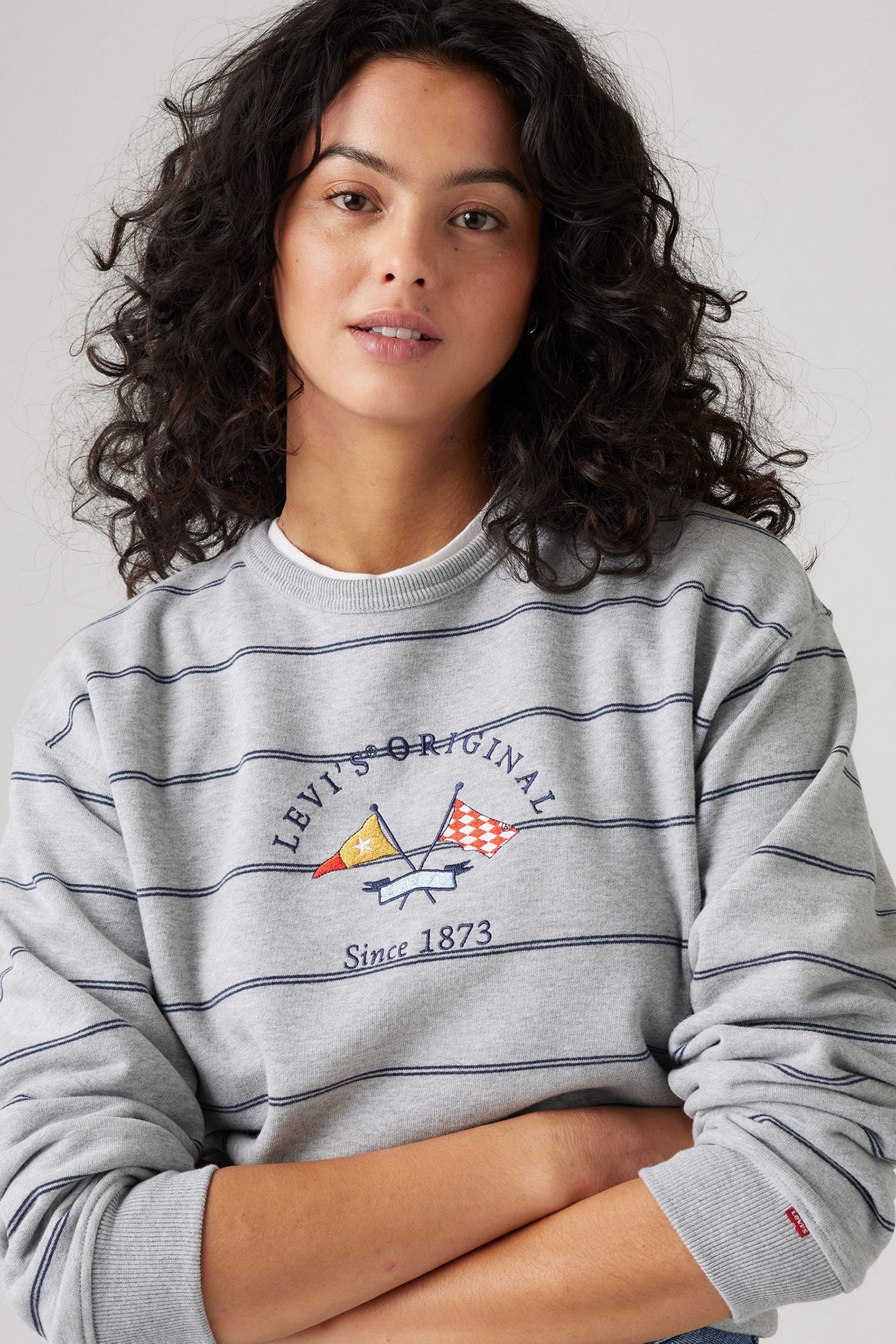 GR HERITAGE STRIPE CREW CREW REGATTA FLA 5