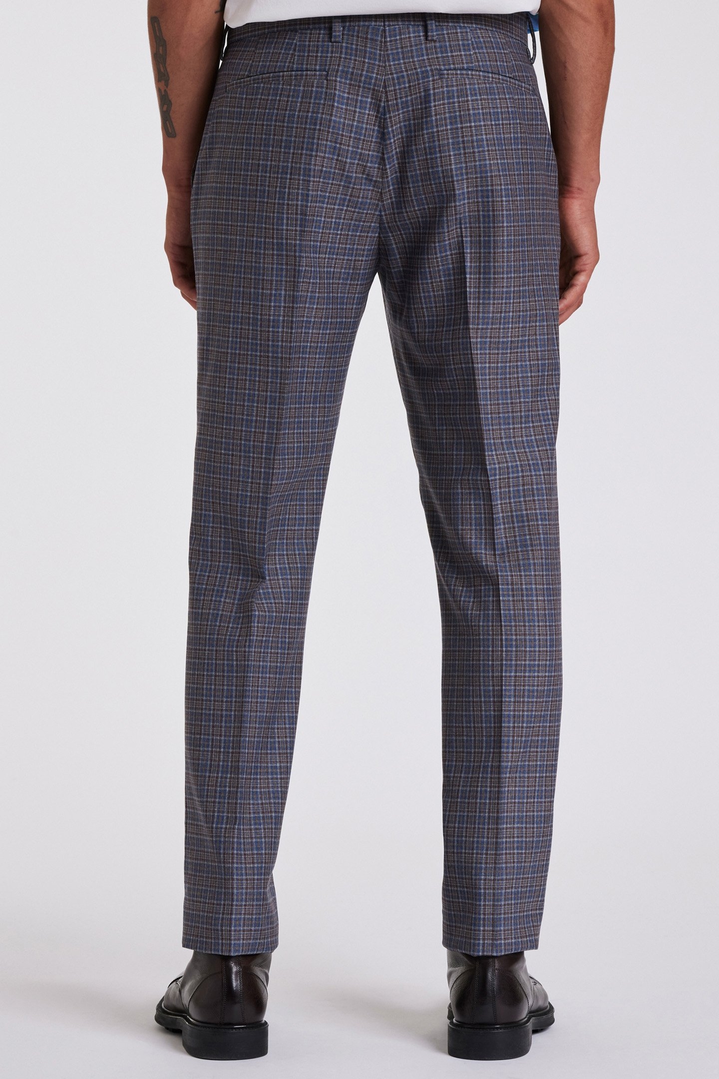 GENTS SLIM FIT TROUSER COBALT BLUE 2