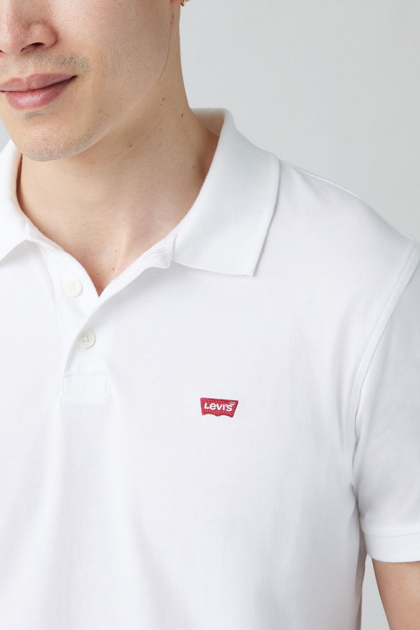 LEVIS HM POLO BRIGHT WHITE JERSEY 5
