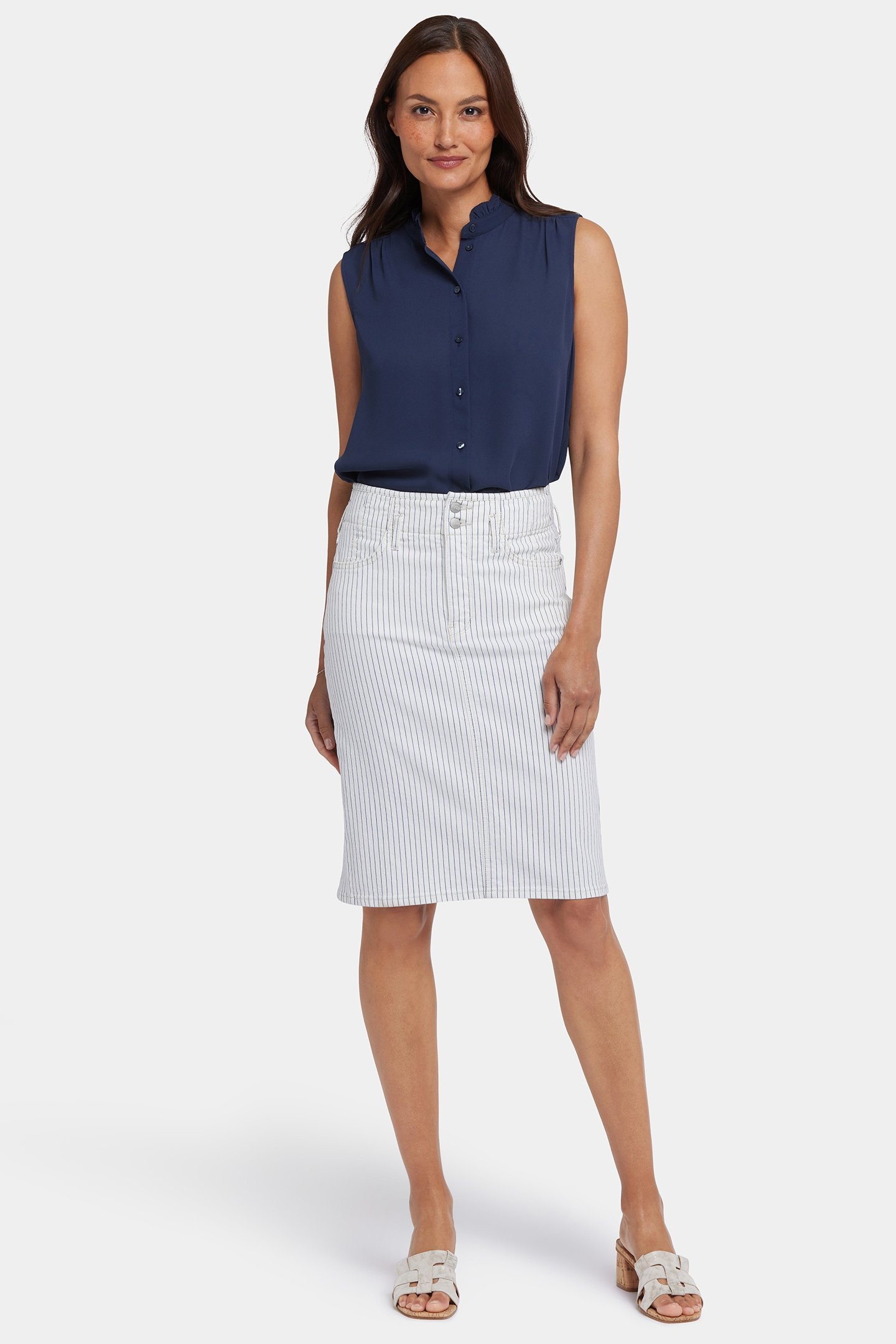 HIGH RISE SKIRT HOLLYWOOD PALENCIA STRIPE 1