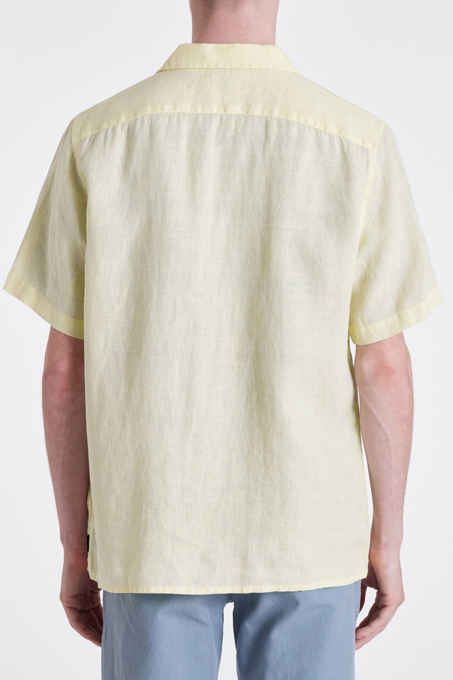 MENS SS CASUAL FIT SHIRT LIME GREEN 2