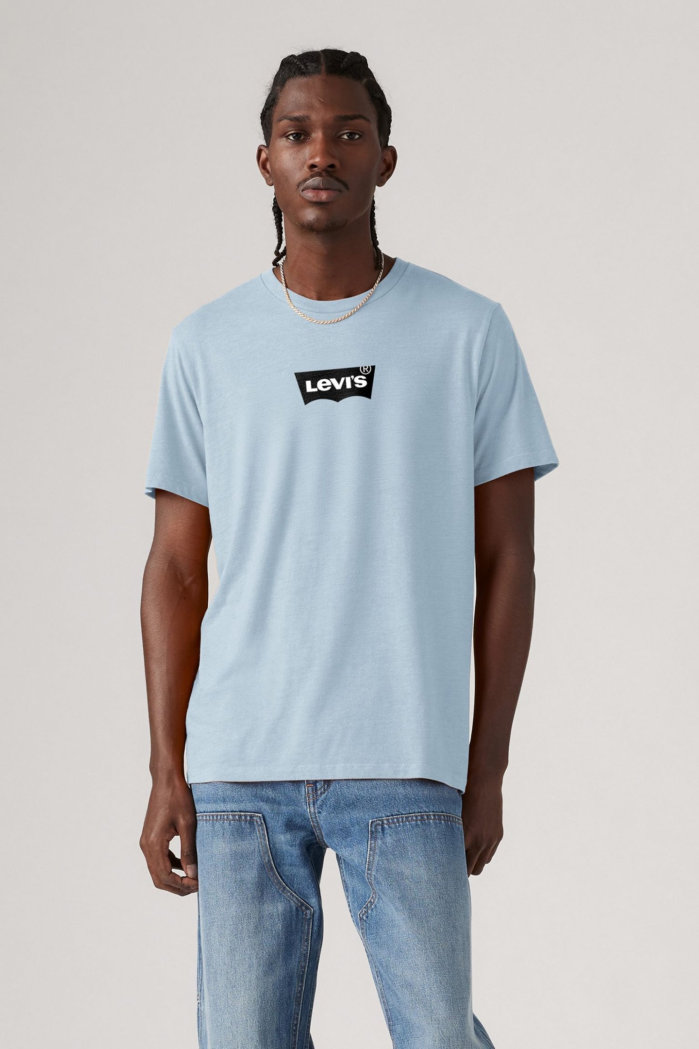 GRAPHIC CREWNECK TEE BATWING LOGO NIAGAR 1