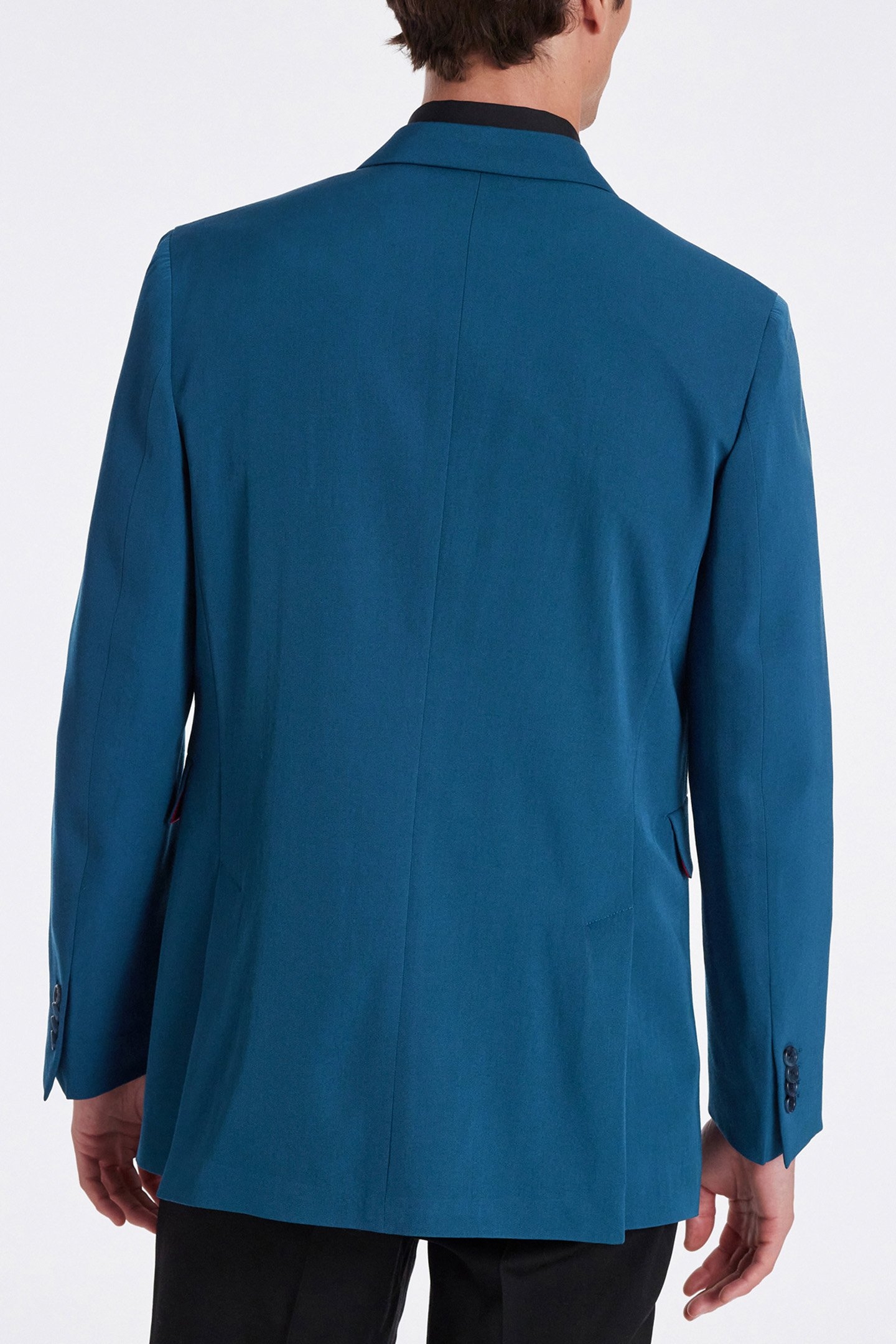 GENTS 1BTN JACKET COBALT BLUE 2