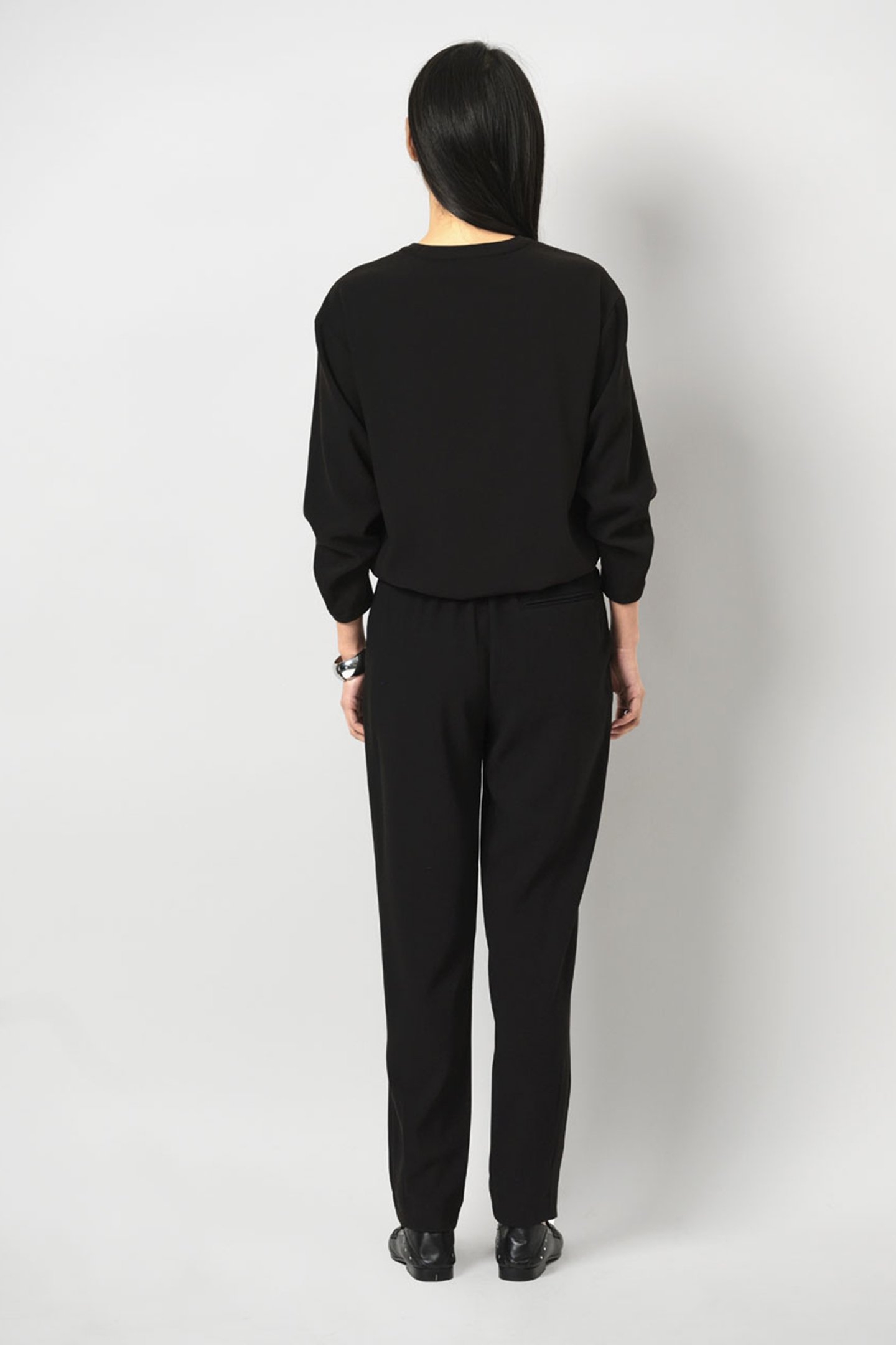 THORN DRAWSTRING CORD TOP RAVEN 2