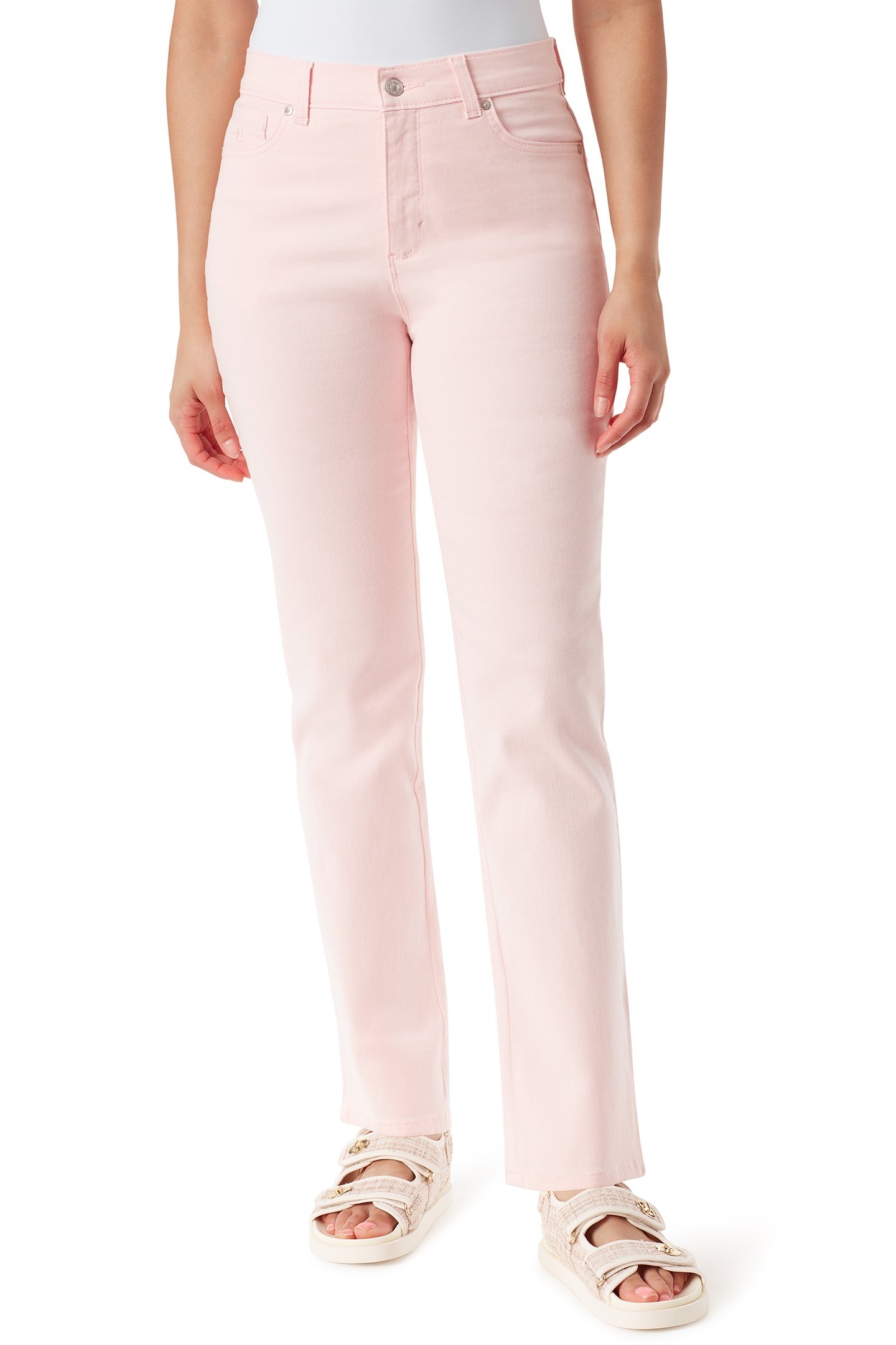 GLORIA VANDERBILT AMANDA STRAIGHT PINK DOGWOOD 1