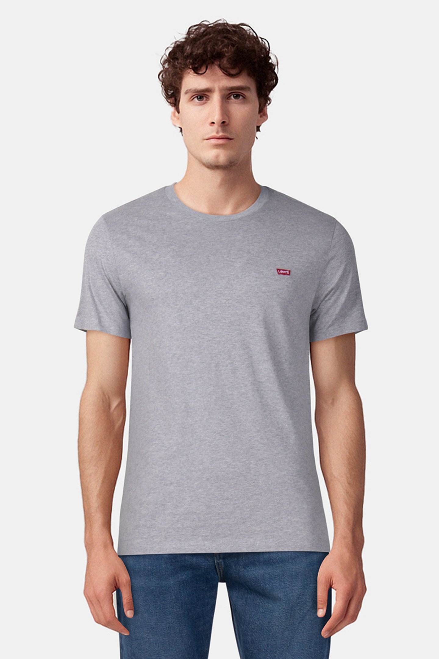 LSE SS CLASSIC HM TEE MID TONE GREY HEATHER 1