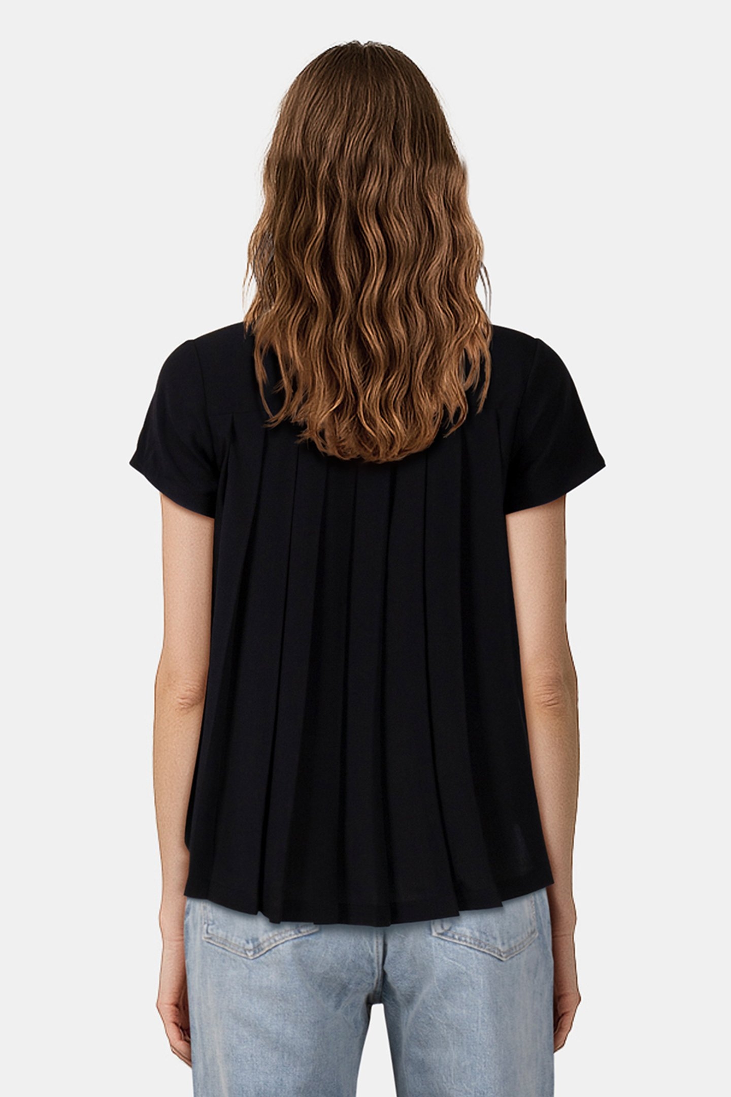 CLASSIC CREPE LIGHT SS SHIRT BLACK 2