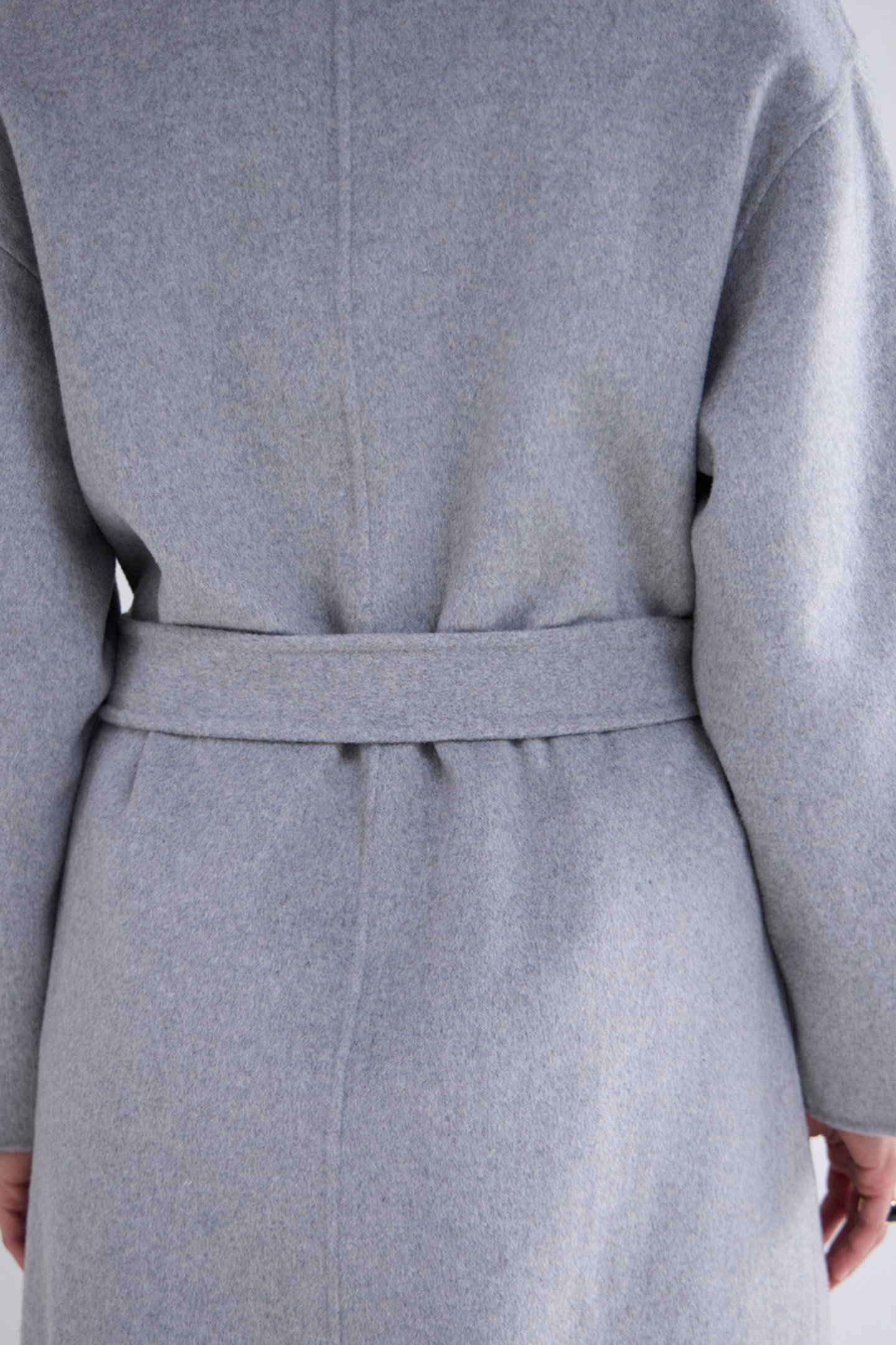 LONG COAT WOOL CLASSIC GREYS 6