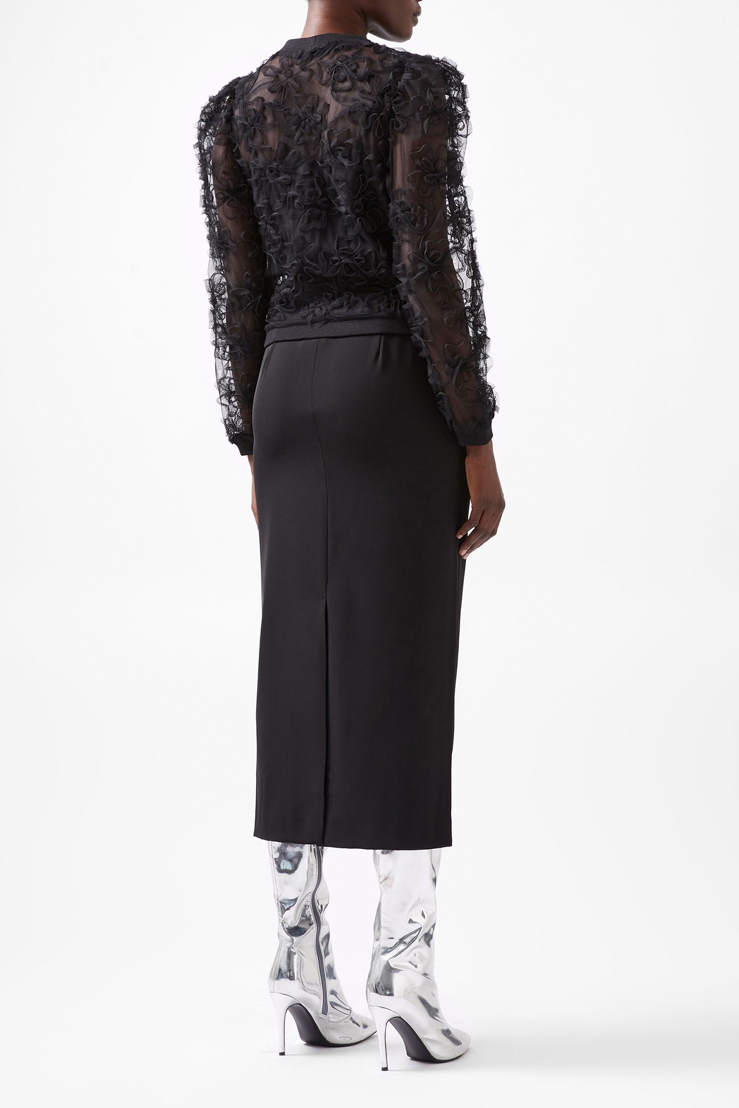 SABINA MESH LS SHIRT BLACKOUT 3