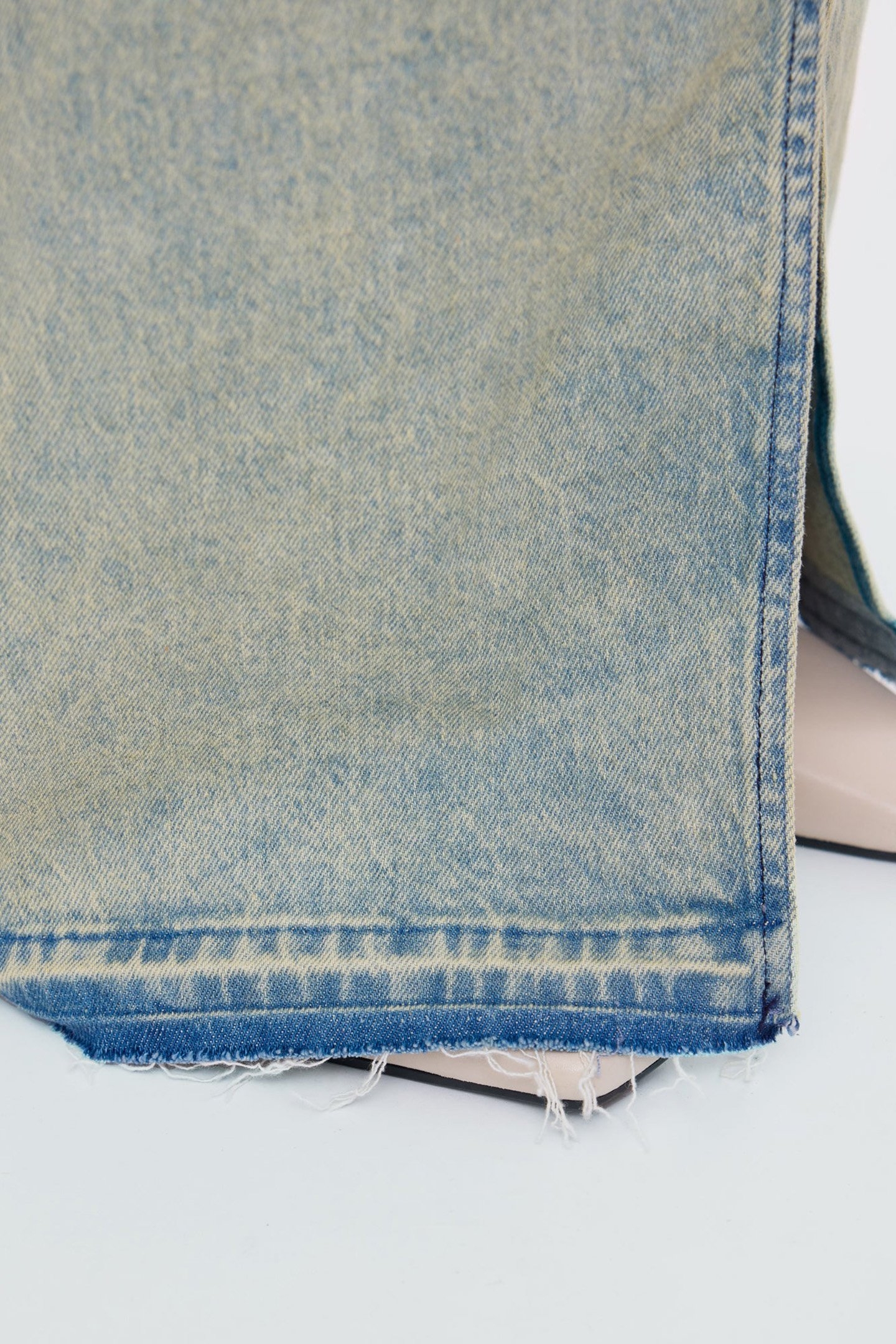 TINDED DNM LONG SKIRT HEAVY TINTED 7