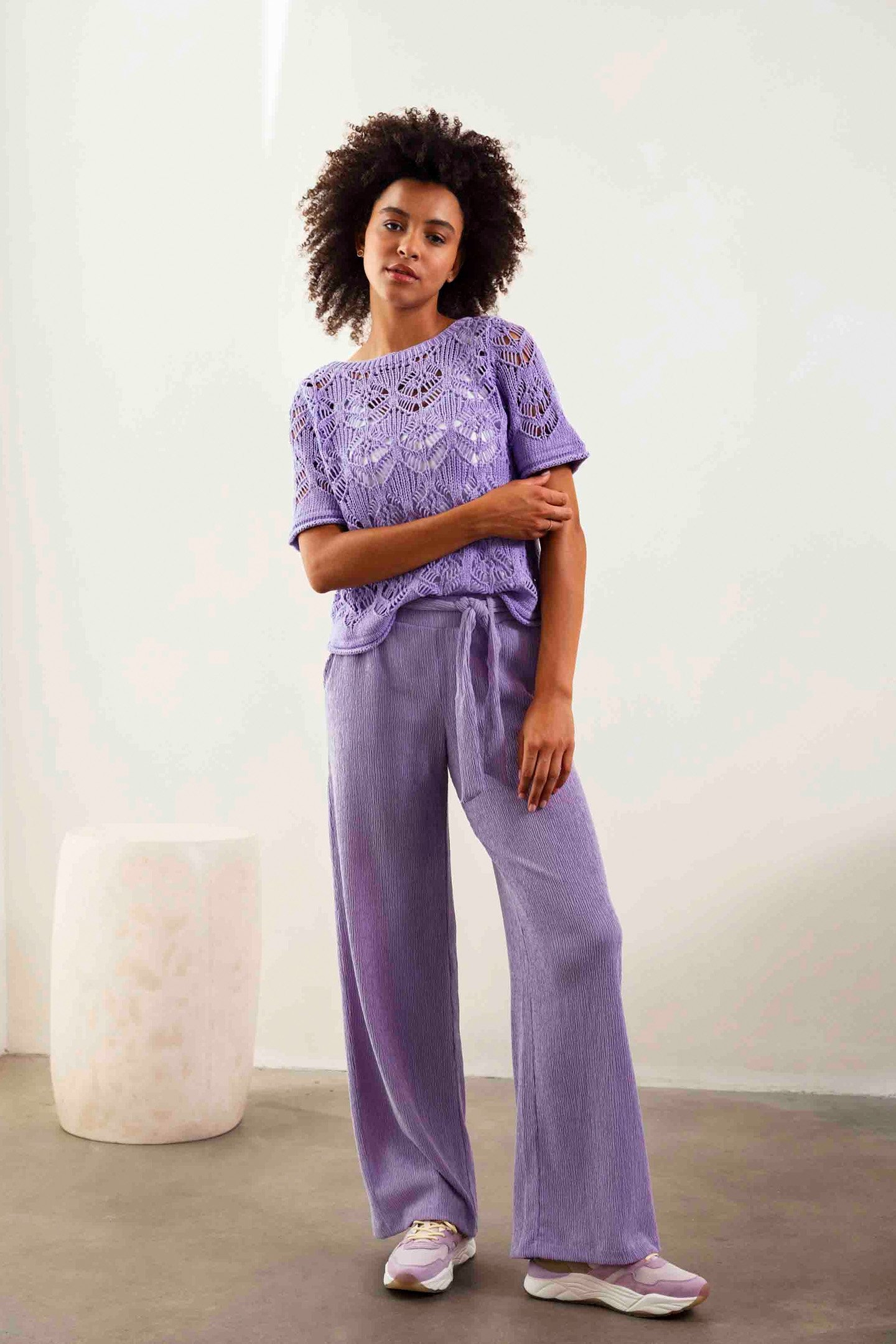 JUMPER CROCHET LIGHT PURPLE 1