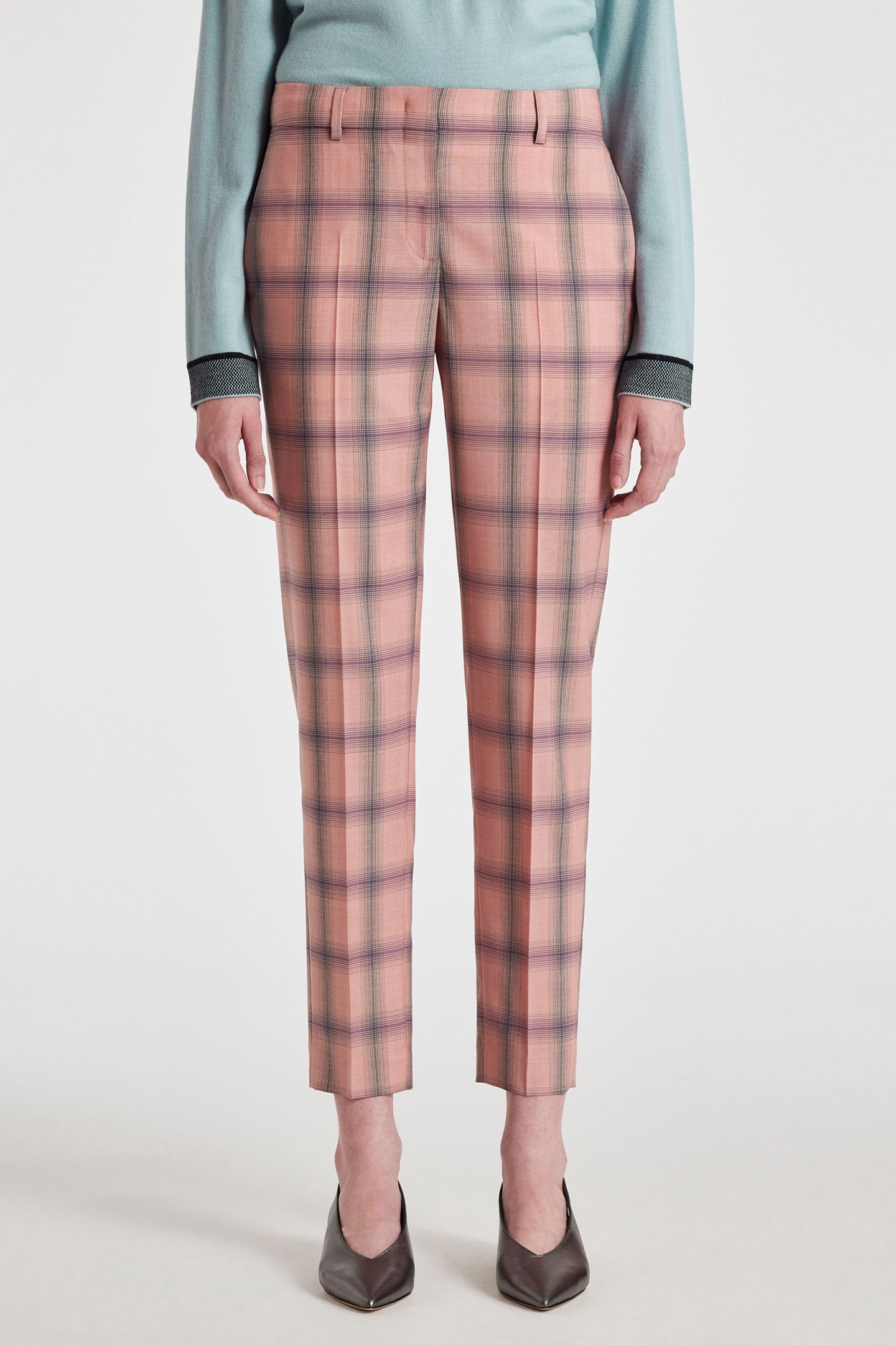 WOMENS TROUSERS POWDER PINK 1