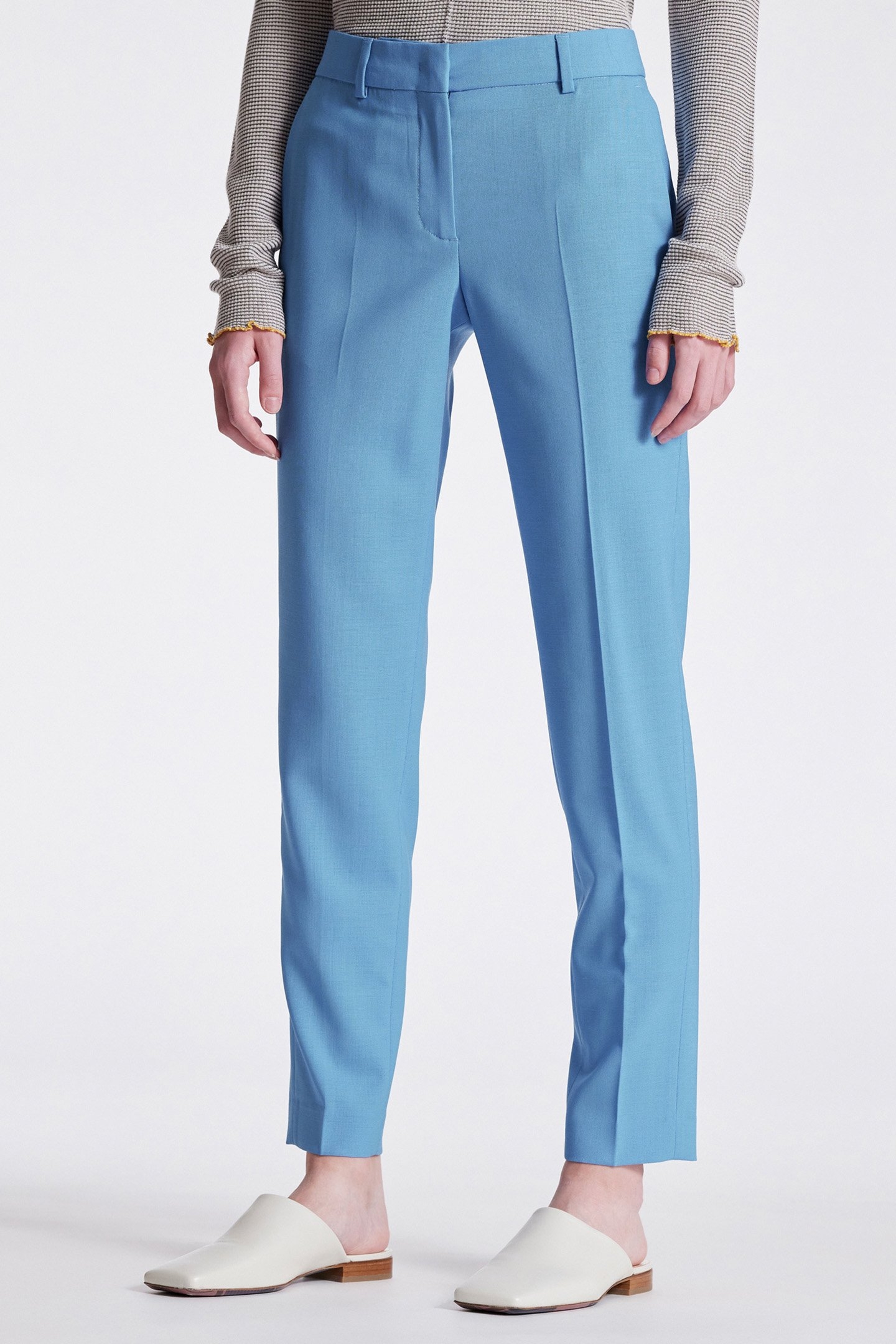 WOMENS TROUSERS LIGHT BLUE 1