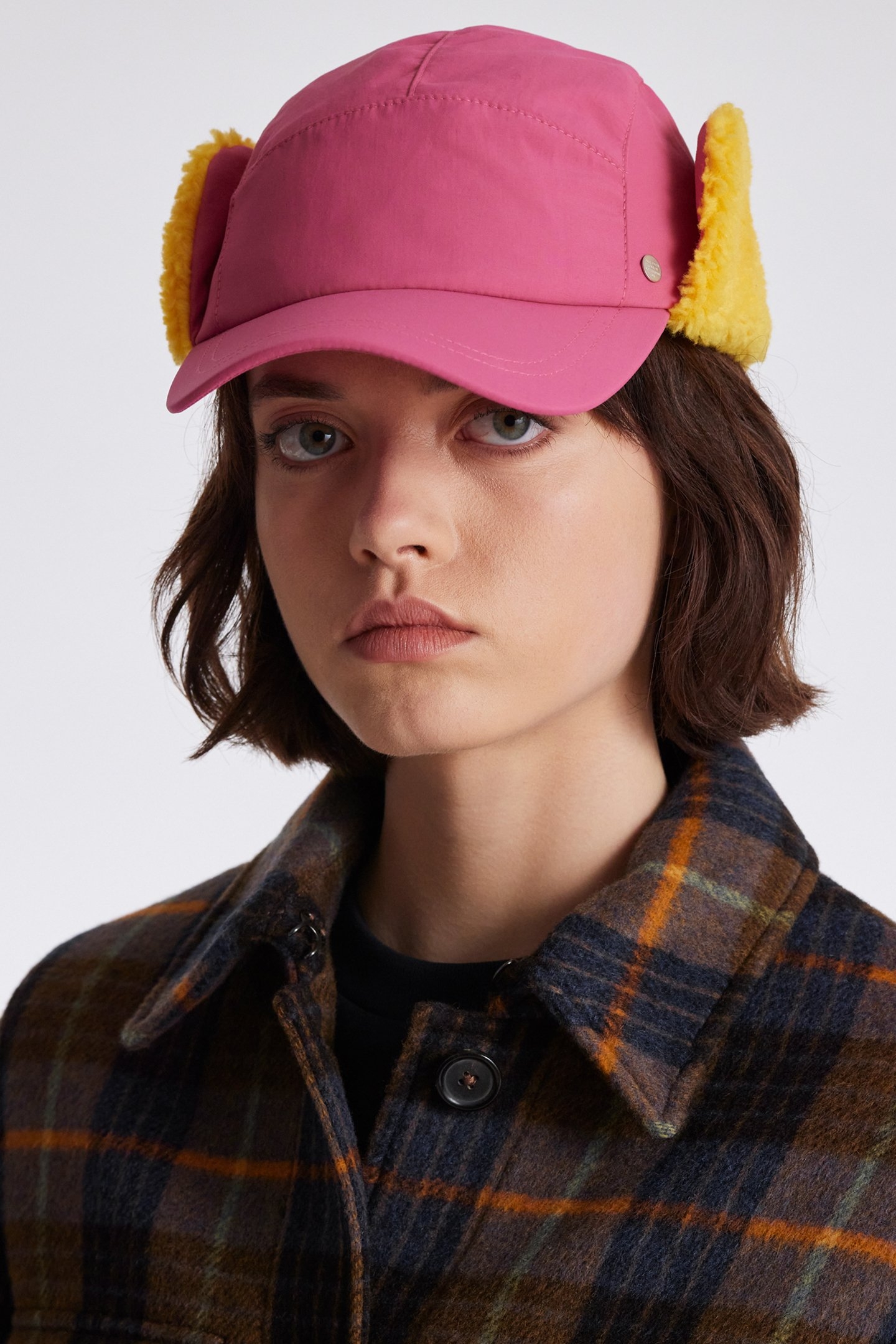 CAP SHEARLING PINK 2