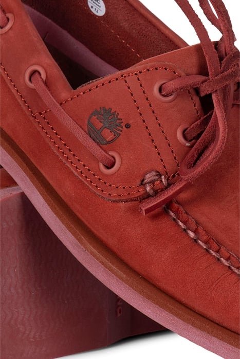 CLASSIC BOAT SHOE DARK RED NUBUCK 4