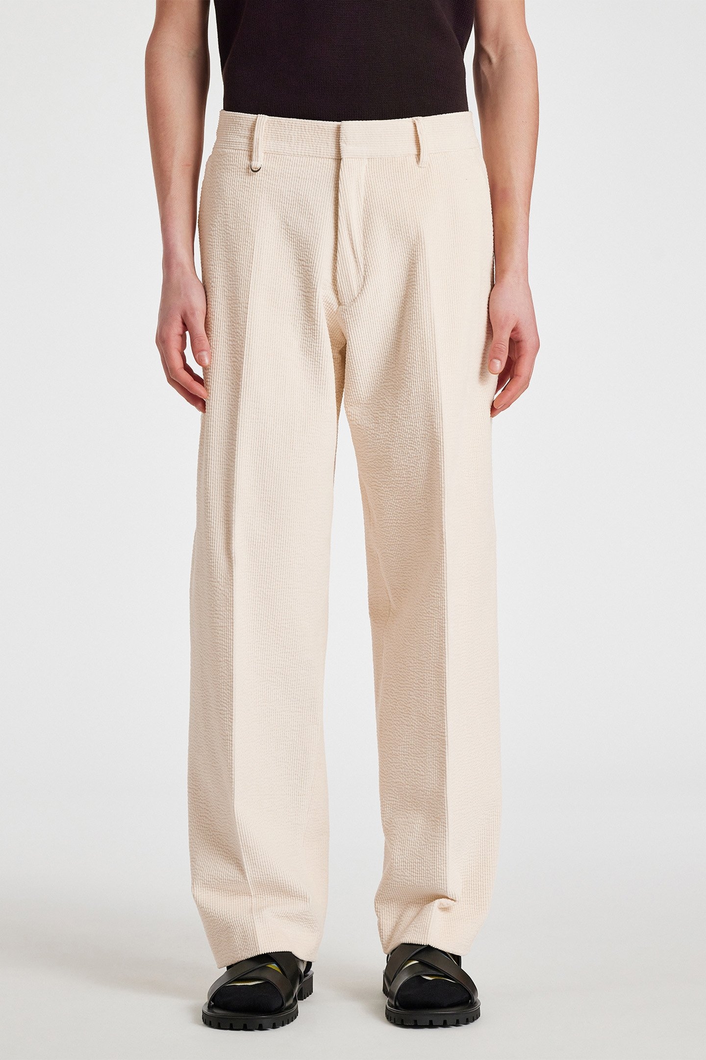 MENS POP TROUSER OFF WHITE 1