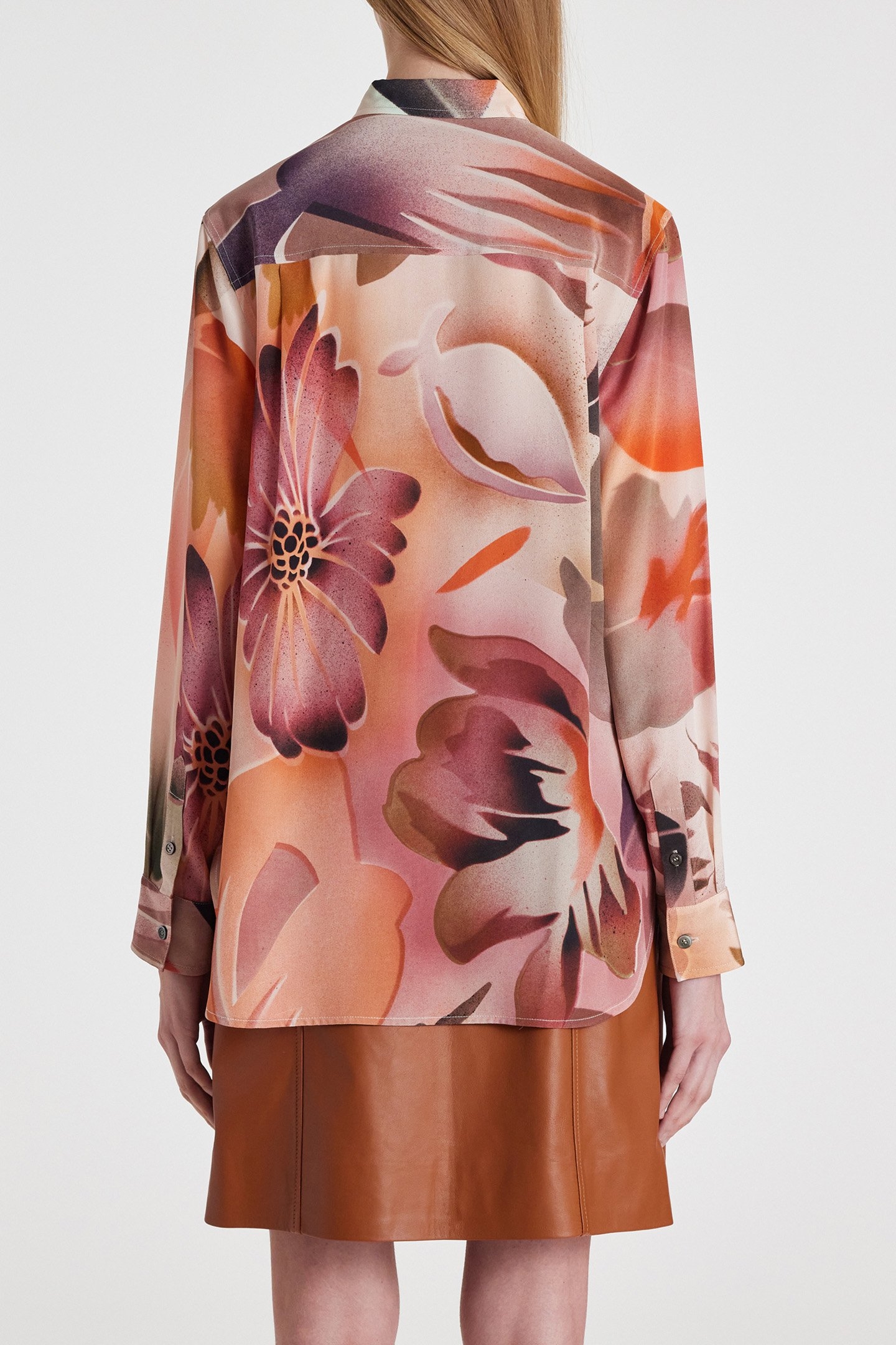 WOMENS SHIRT CORAL RED 2