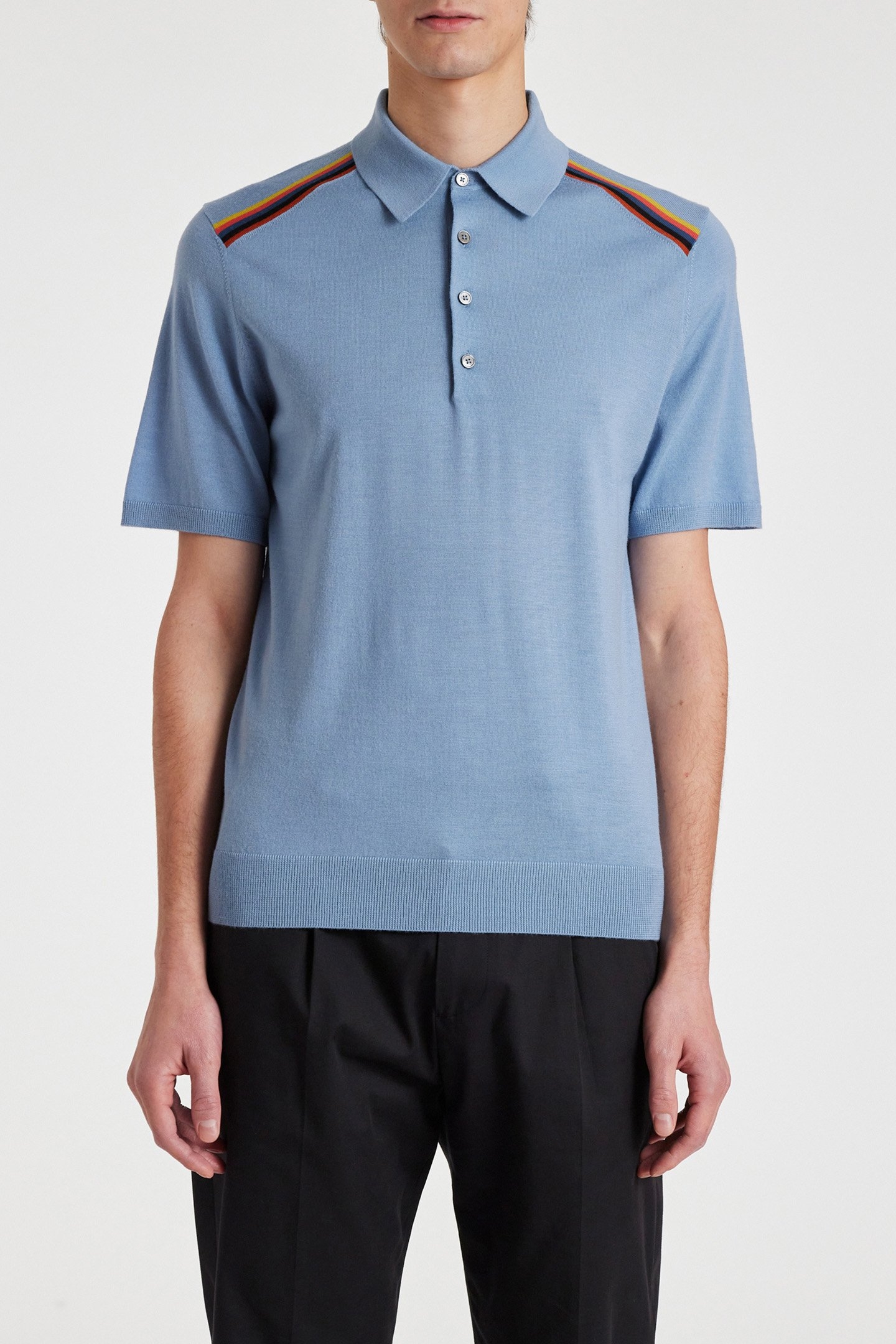 SWEATER SS POLO BLUE 1