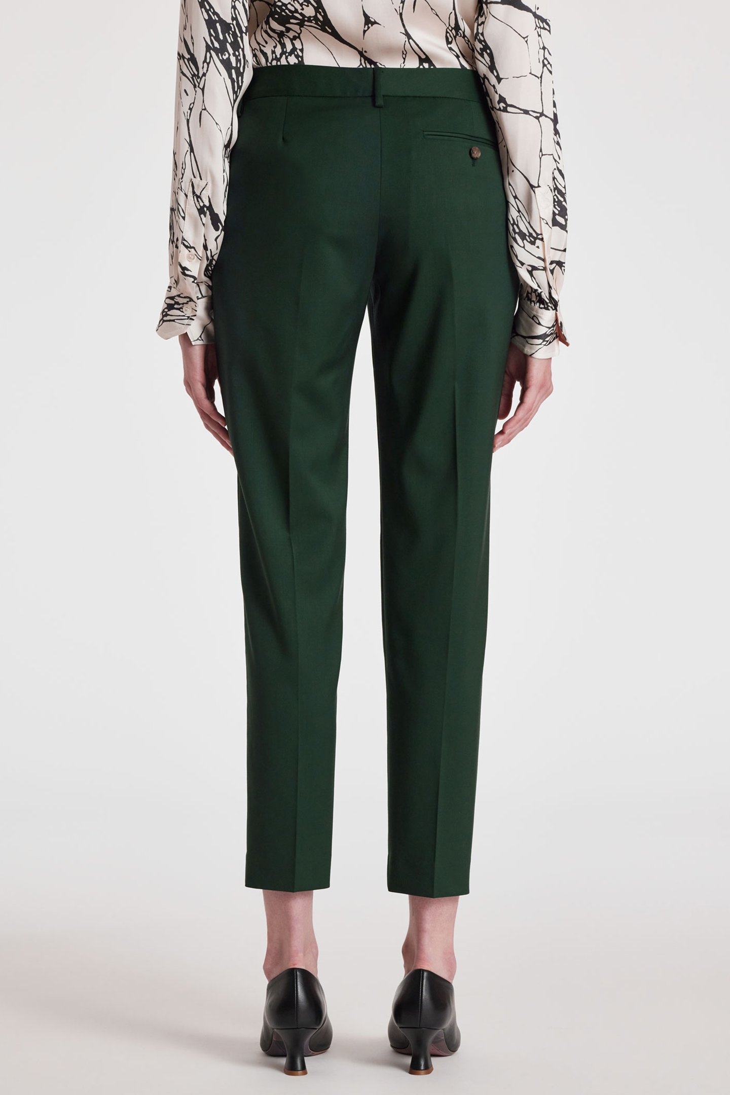 TROUSERS BOTTLE GREEN 2