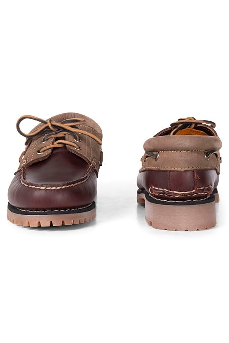 TIMBERLAND AUTHENTIC BOAT SHOE BURGUNDY FULL GRAIN 2