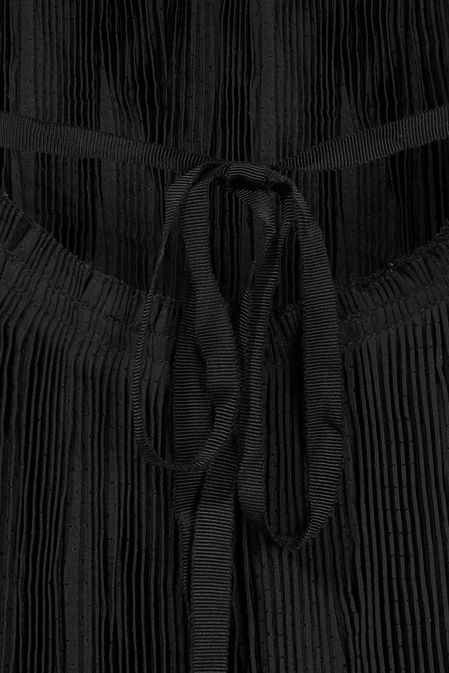 ROMEY PLEAT DRESS BLACK 4