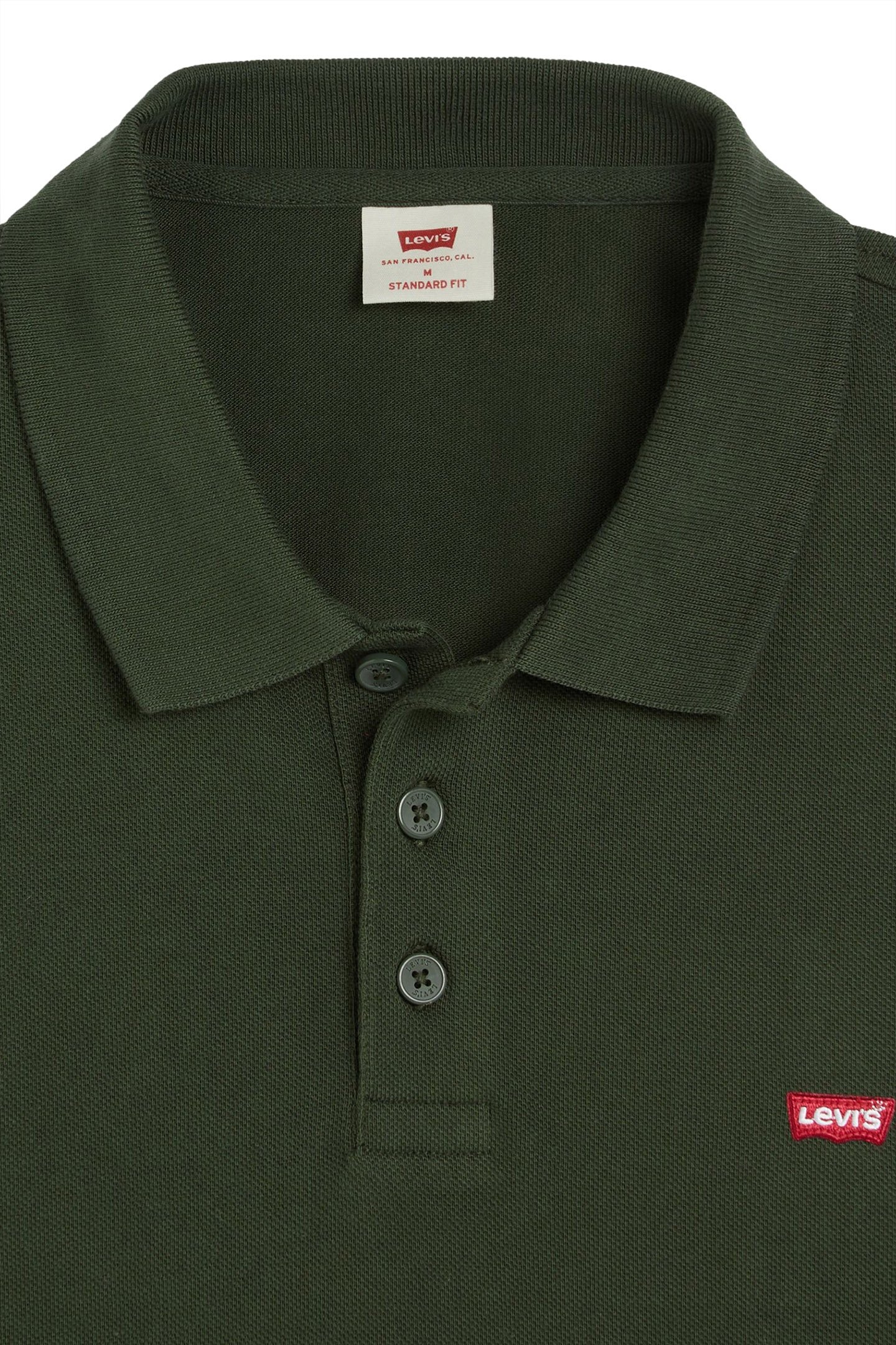 LEVIS HM POLO KOMBU GREEN PIQUE 7