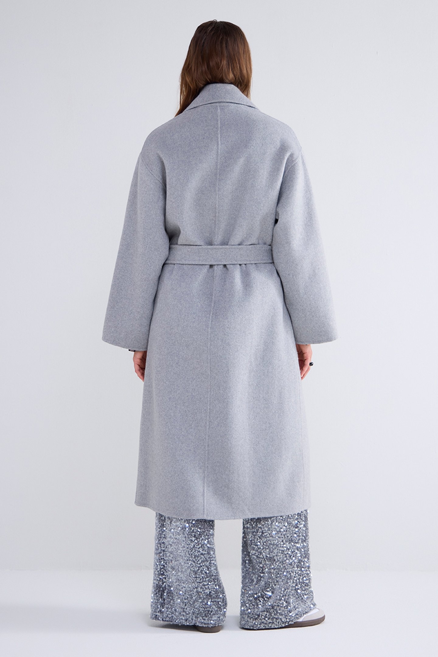 LONG COAT WOOL CLASSIC GREYS 2