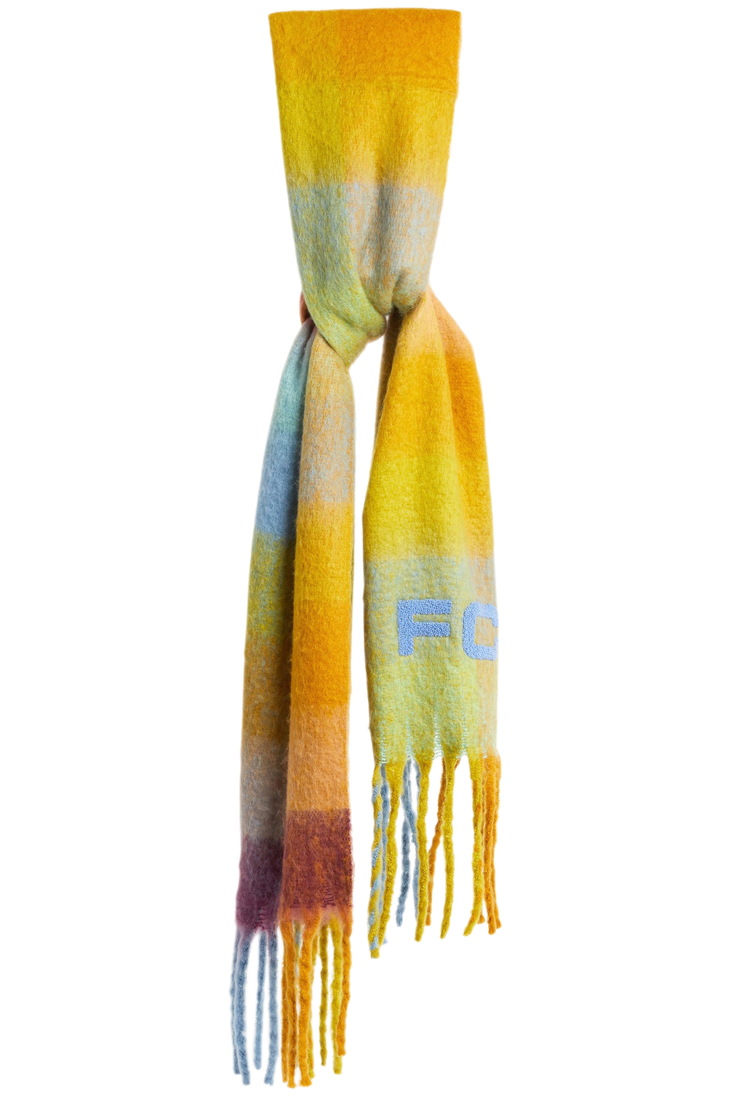 SUPER SOFT CHECK SCARF MULTI 1