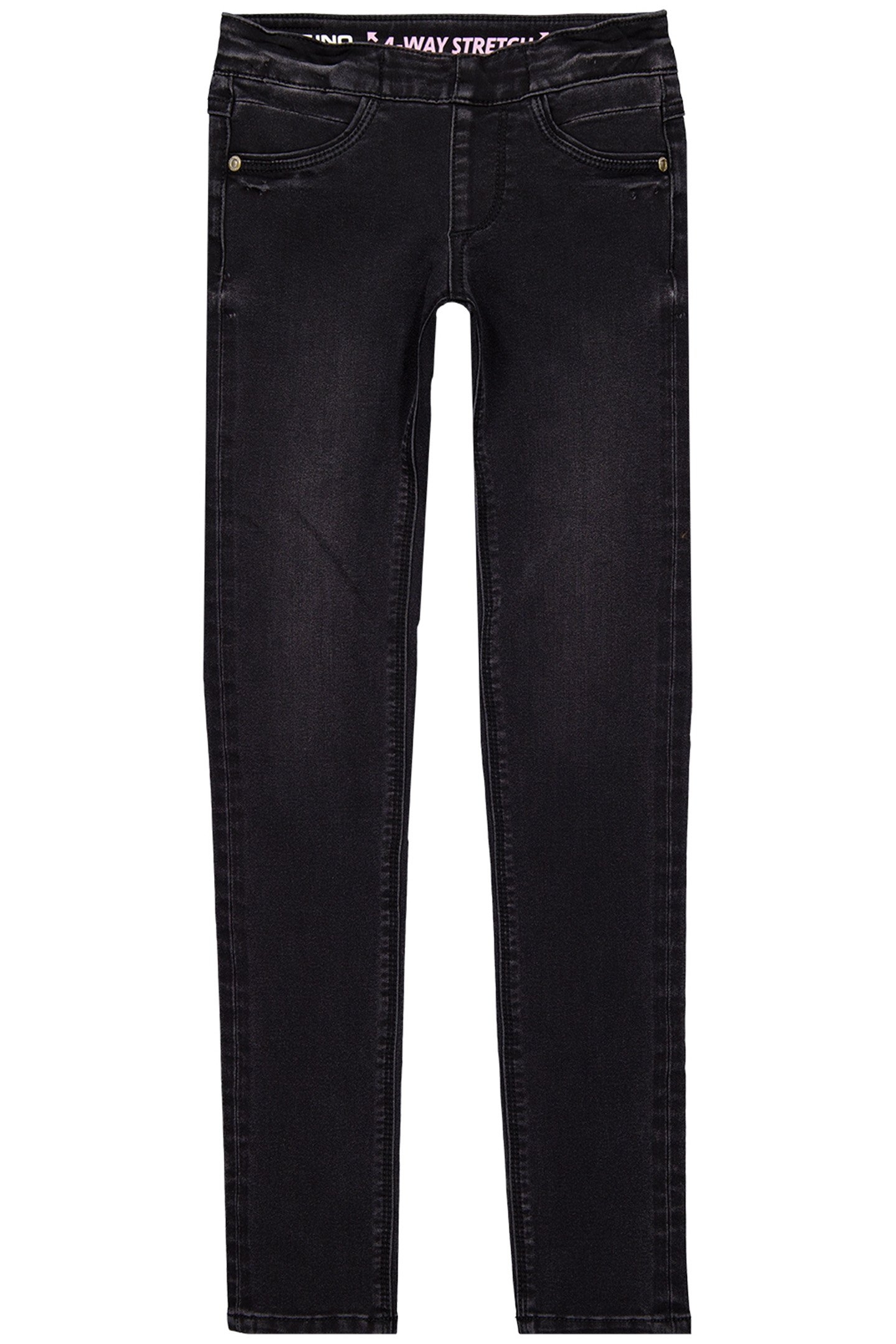 GIRL'S BIBINE TREGGING/JEGGING BLACK 1