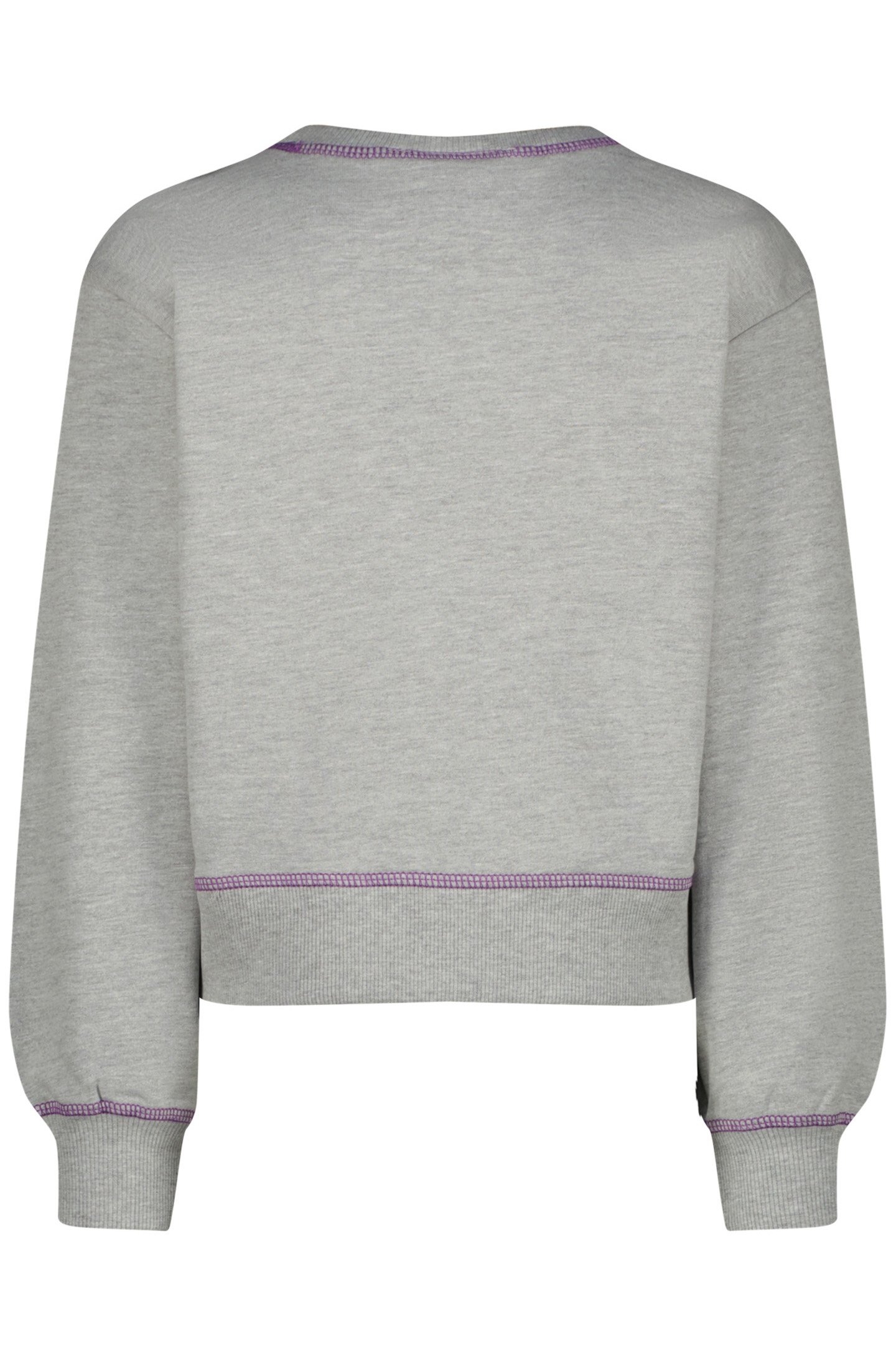 GIRL'S NOORTJE SWEATER LIGHT GREY MELEE 2