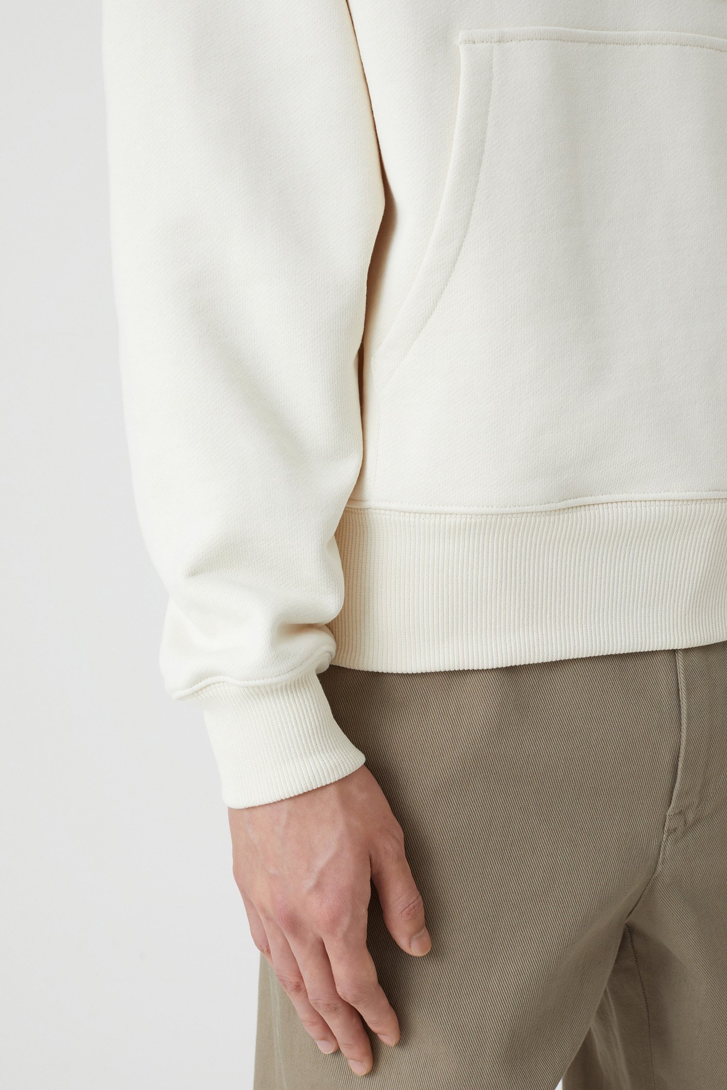 BOXY HOODIE T-SHIRTS ECRU 6