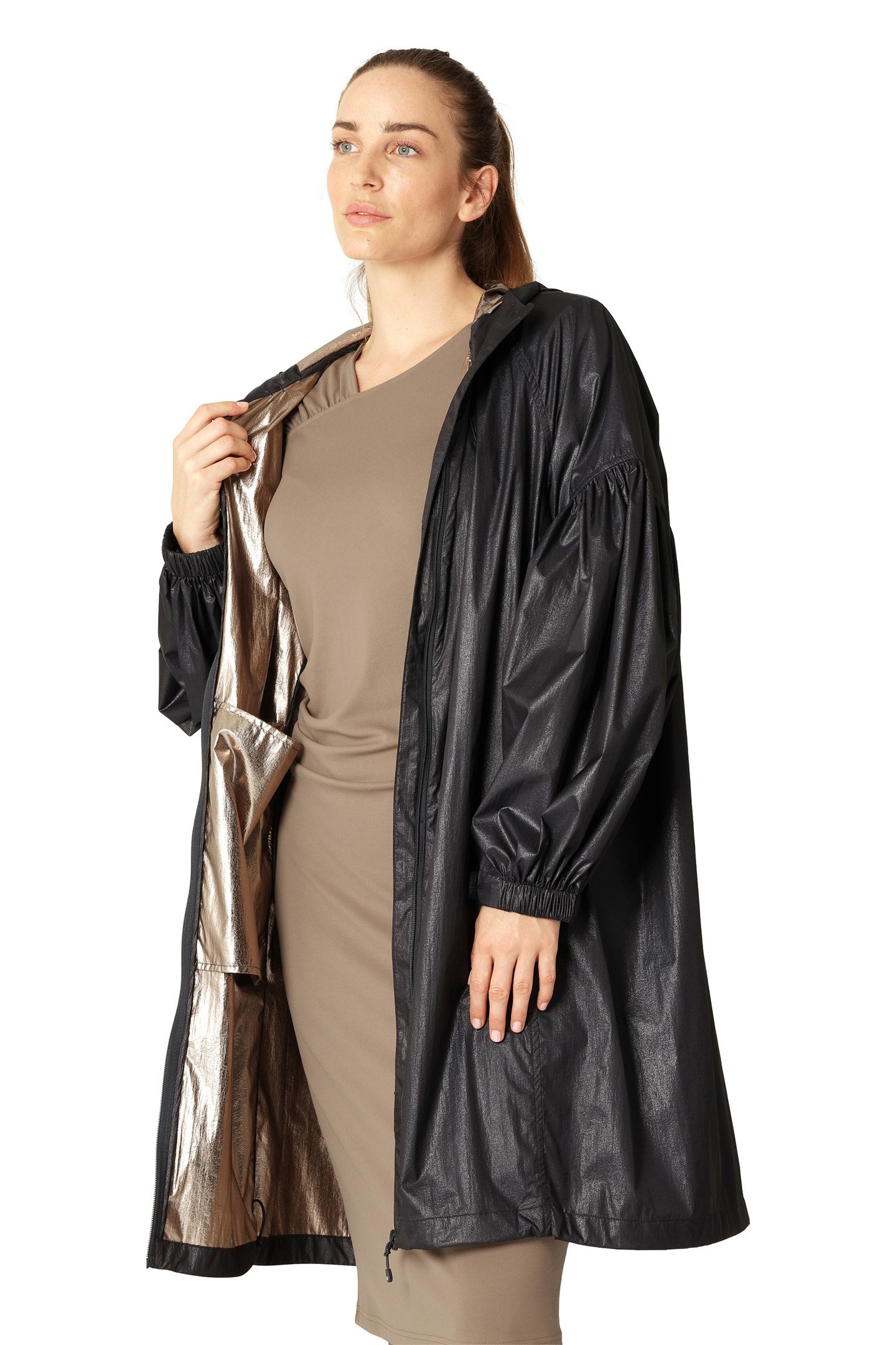 SHIMMER01 WIND JACKETS DARK INDIGO GOLD 7