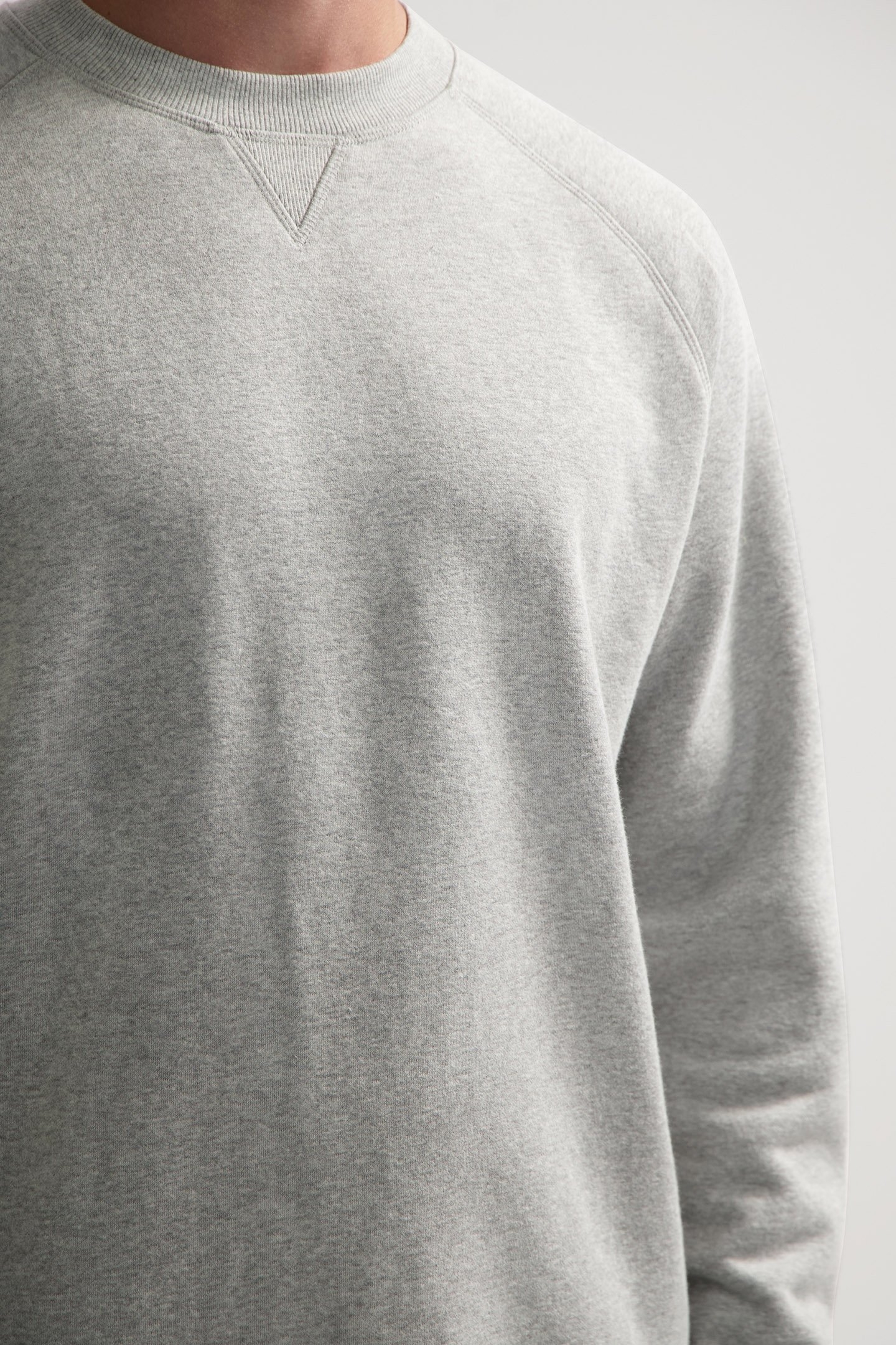 DS_SAMMY CREW PEACH SWEAT GREY MELANGE 5