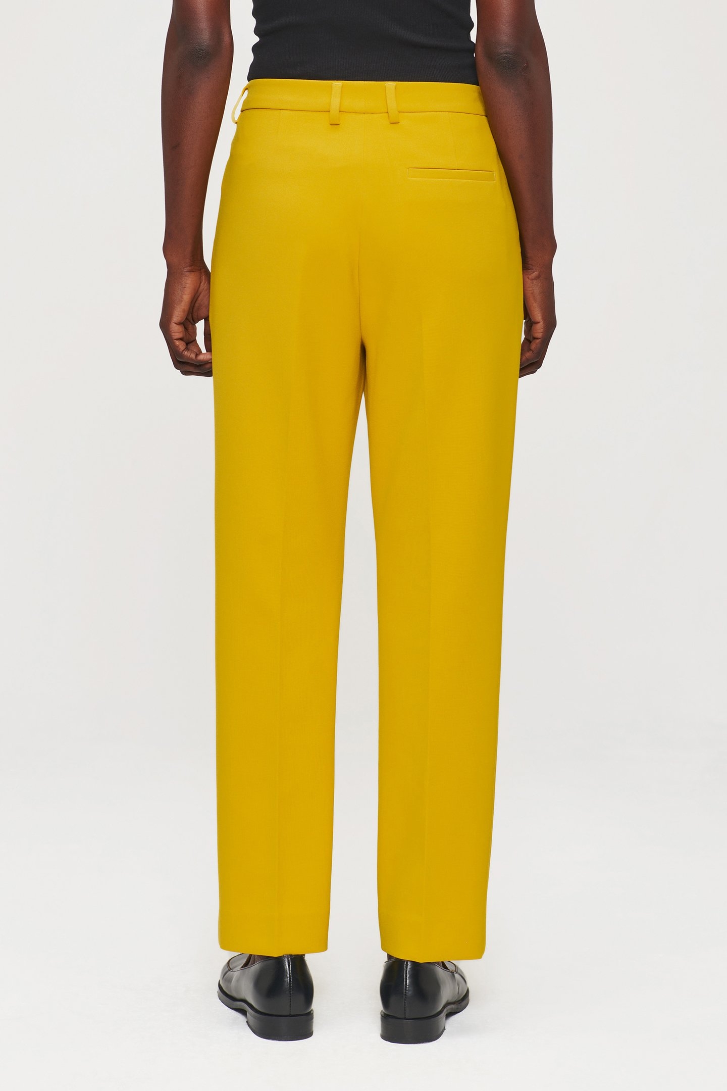 CROPPED CLASSIC PANTS TURMERIC 2