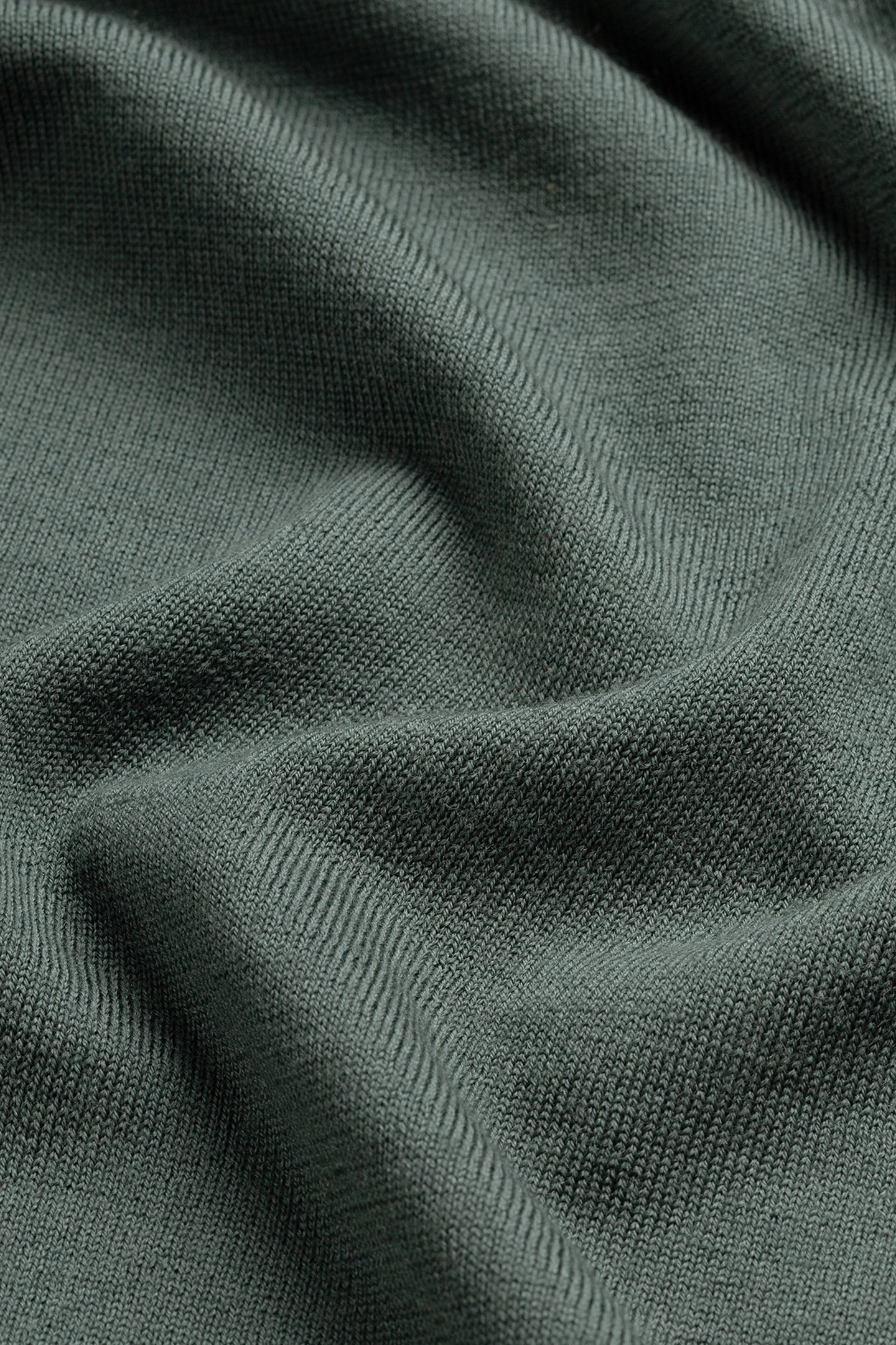 CREW NECK 100% MERINO FERNSTONE GREEN 7
