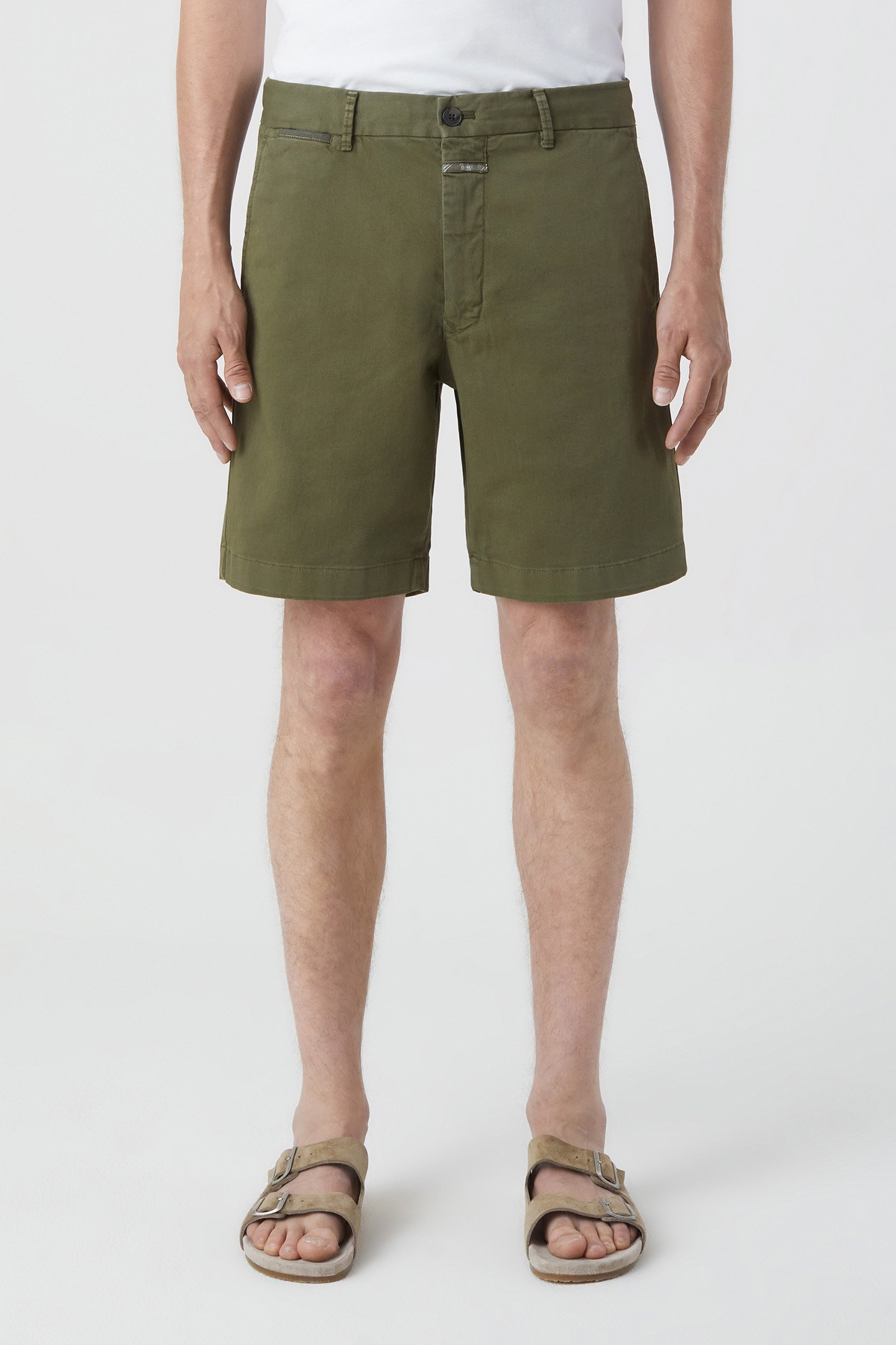 CLASSIC CHINO SHORTS SHORTS CHARD GREEN 1