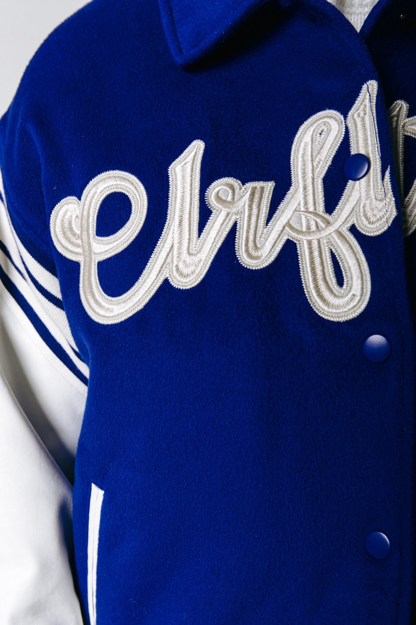 EDNA BASEBALL BOMBER JACKET BRIGHT BLUE 5