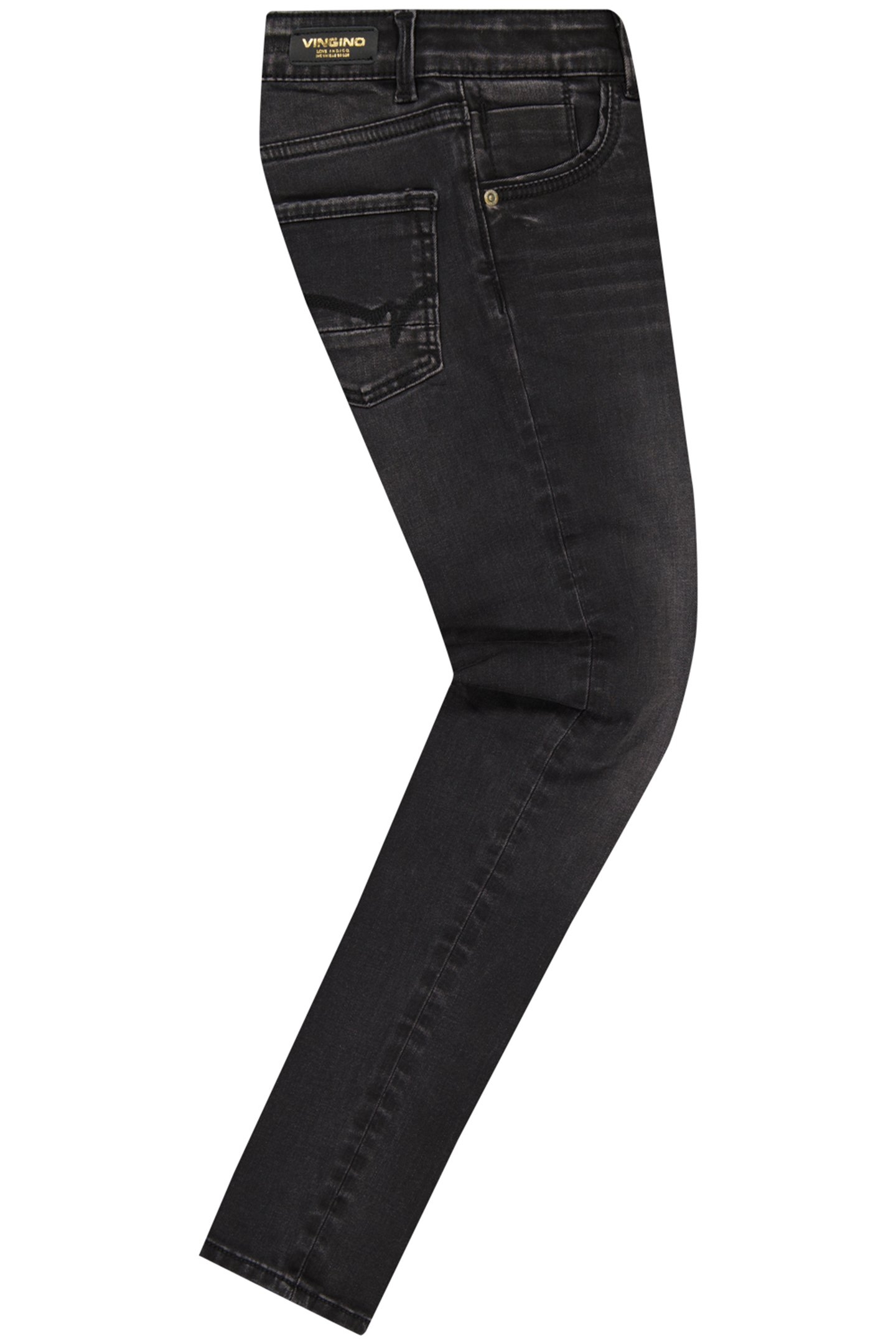GIRL'S BIANCA JEANS BLACK DENIM 3