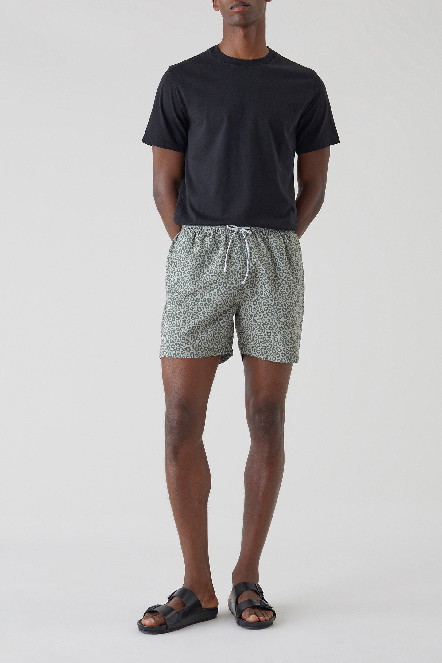 SWIM SHORT SHORTS LIGHT MOSS GREEN 3