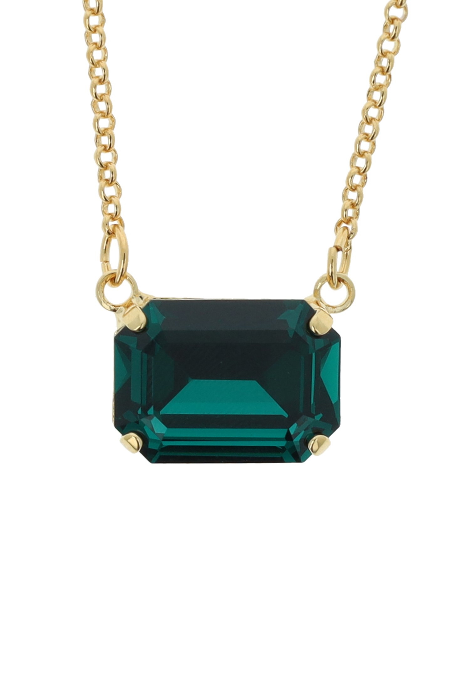 LADY DI NECKLACE EMERALD GREEN 3