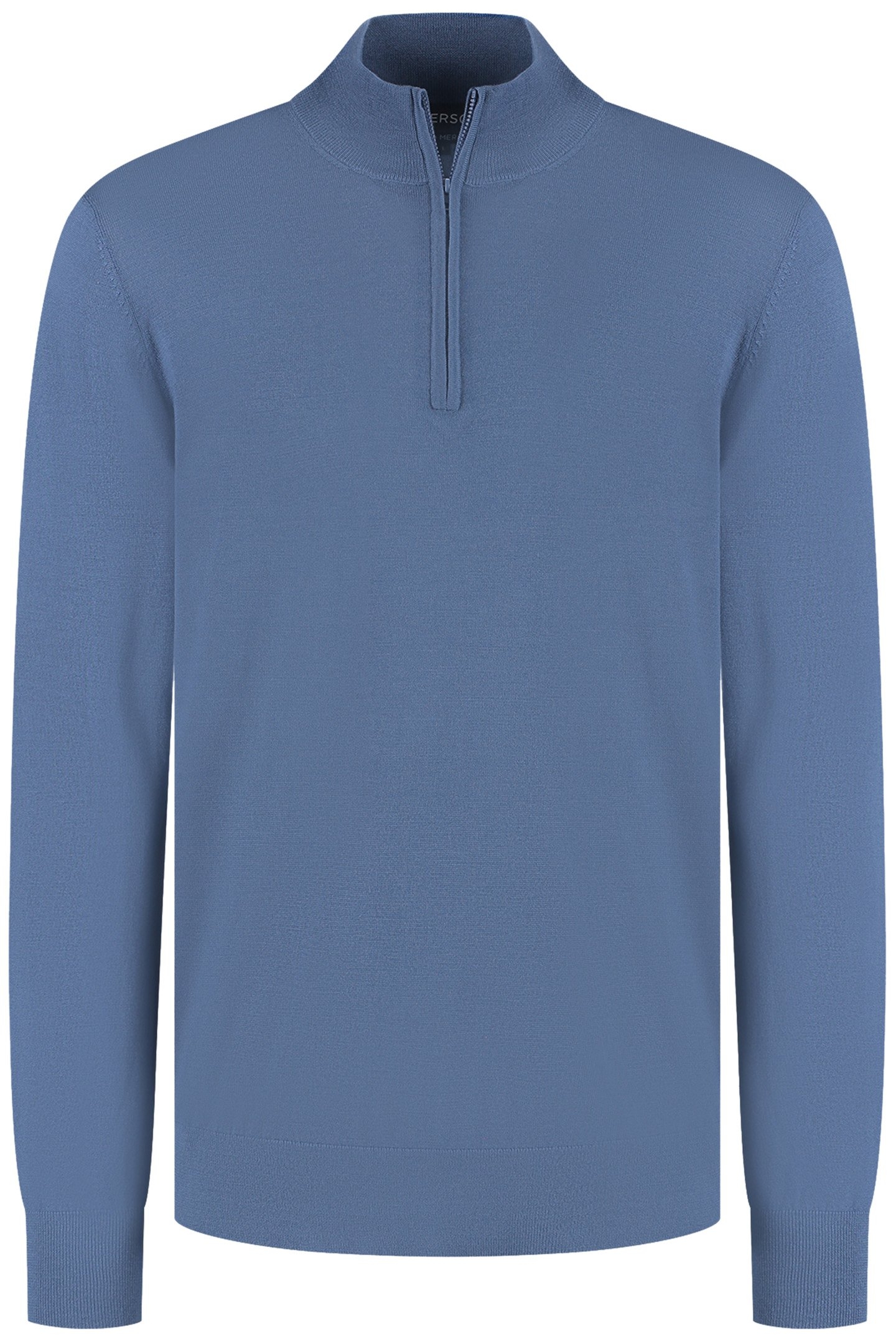 ZIP UP 100% MERINO PACIFIC BLUE 2