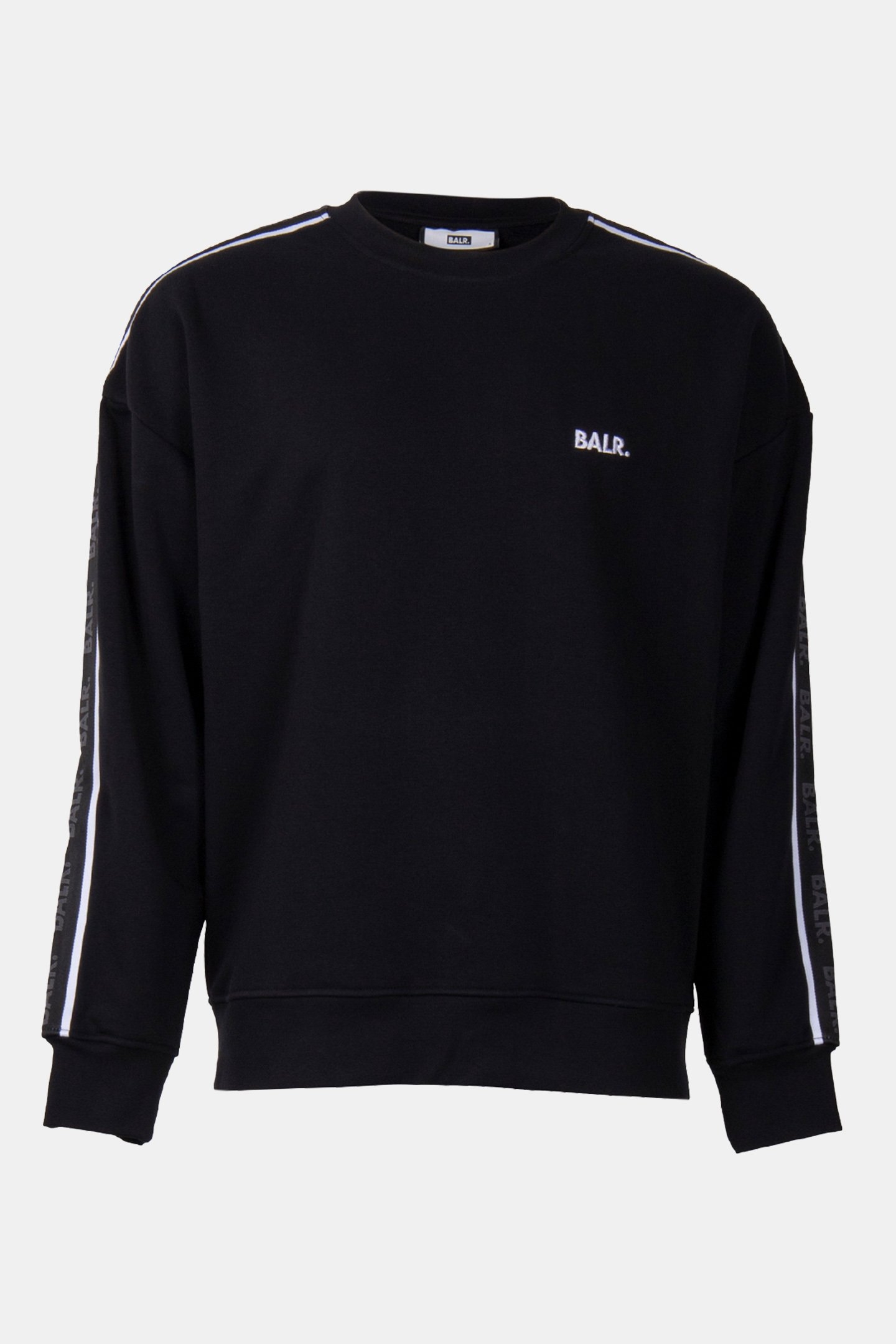 B-TAPE CREWNECK JET BLACK 3