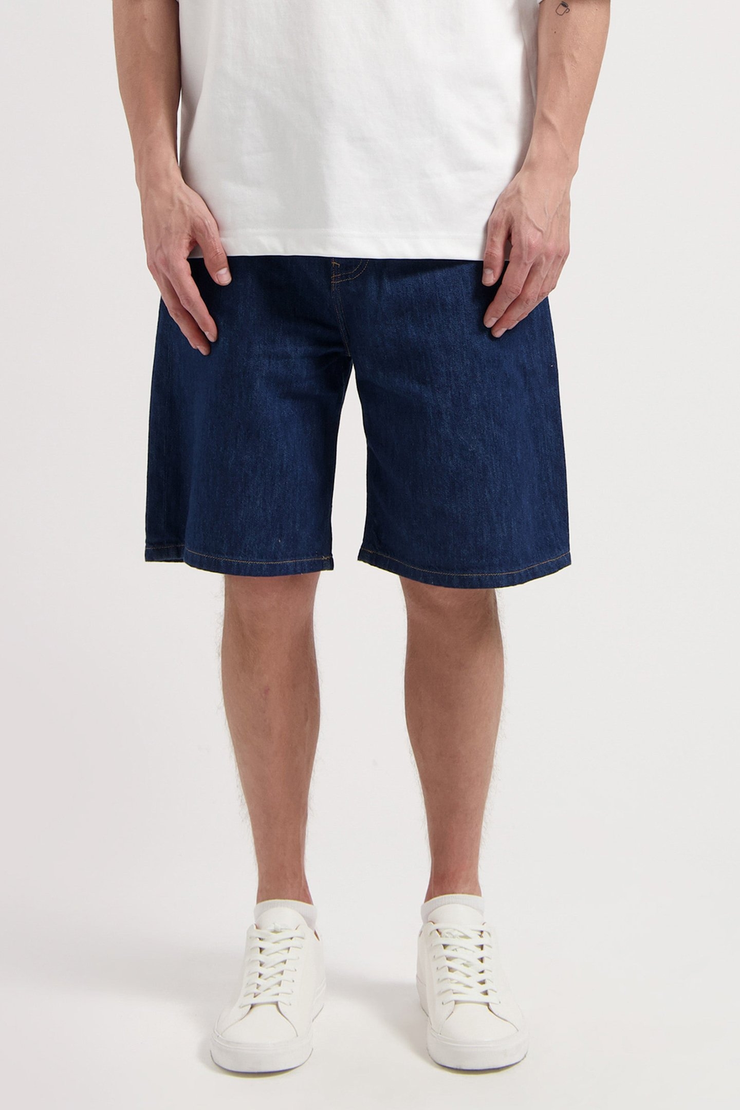 JAMES DENIM SHORT - STONE INDIGO STONE INDIGO 1