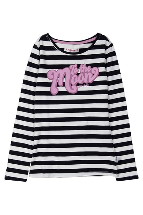 GIRL'S JOANN T-SHIRT WASHED BLACK 1