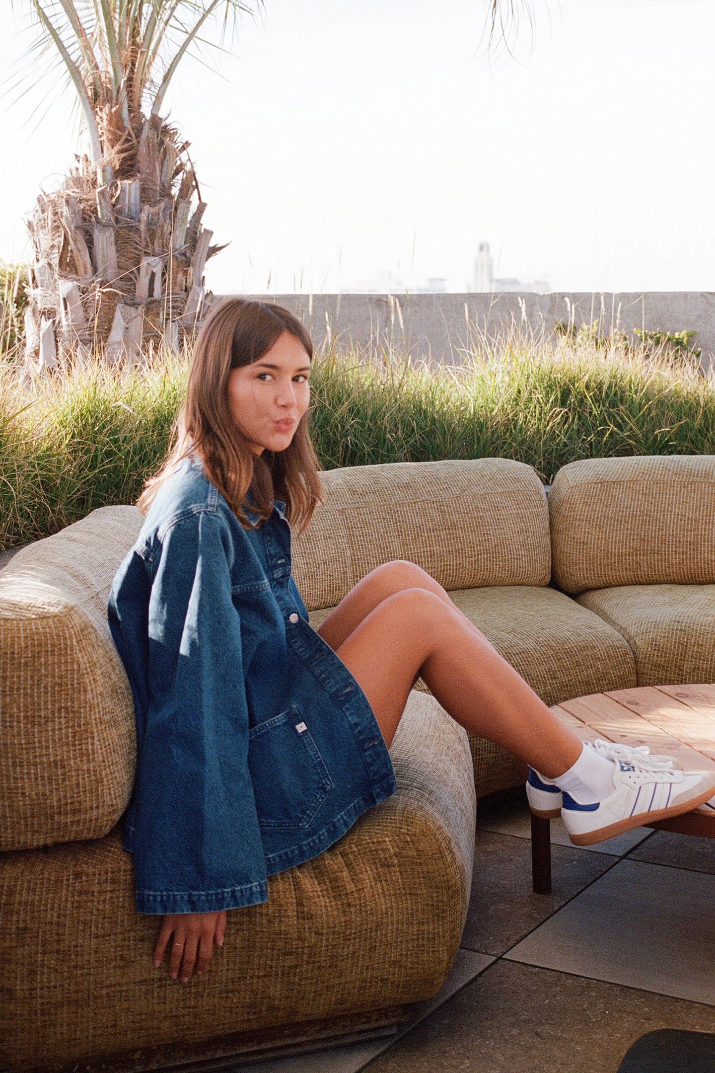 JANET JACKET - MEDIUM STONE MEDIUM STONE 4