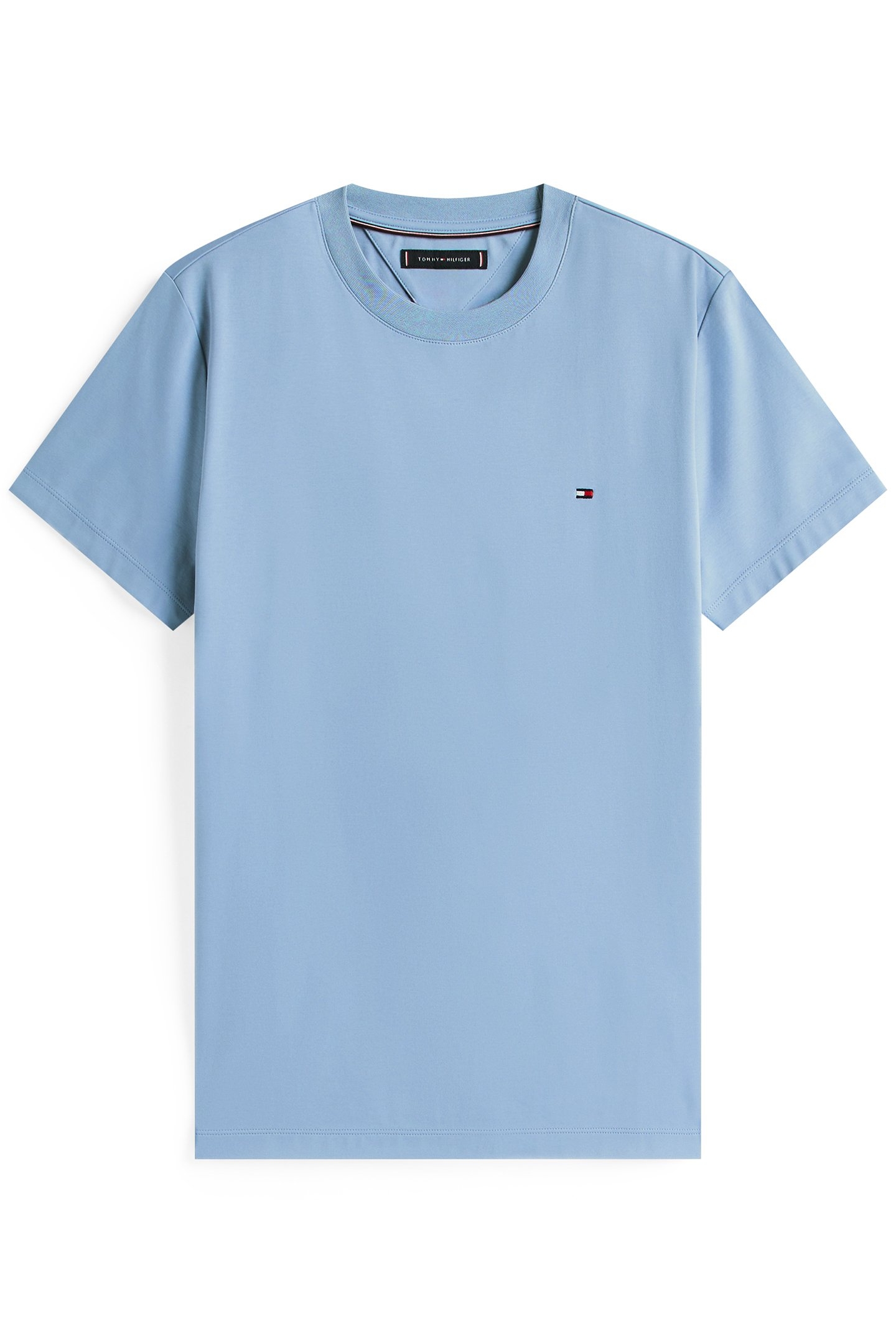 LUXURY INTERLOCK TEE BRISK BLUE 4