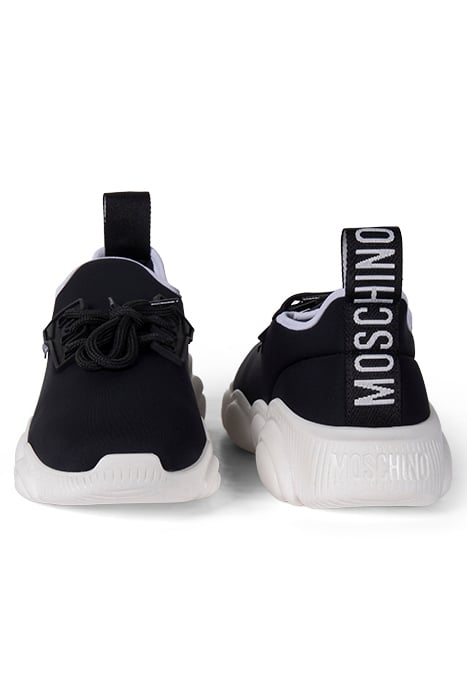 SNEAKERD.ORSO30 LYCRA NERO/BIANCO 2