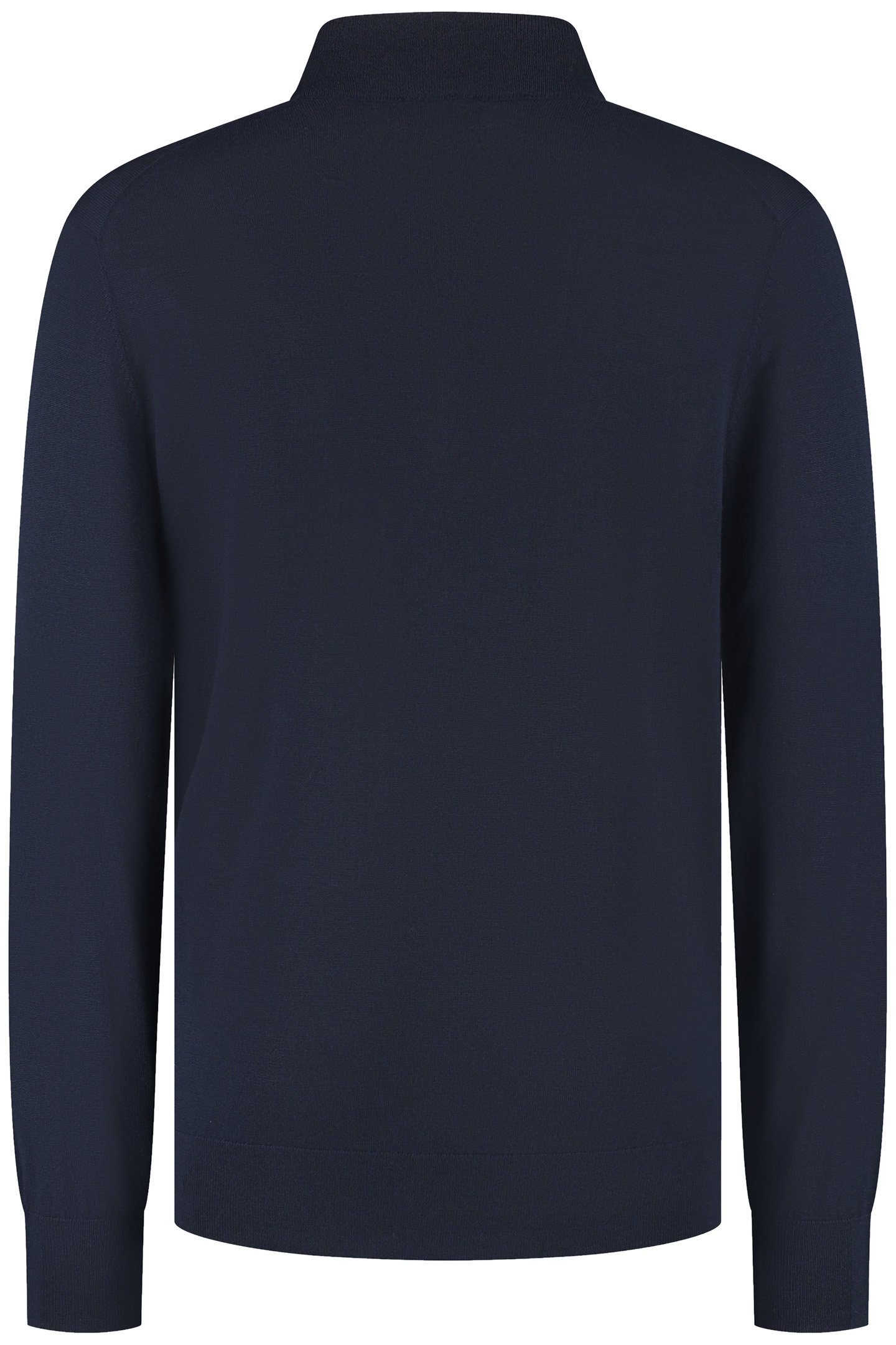 ZIP UP 100% MERINO NAVY BLUE 3