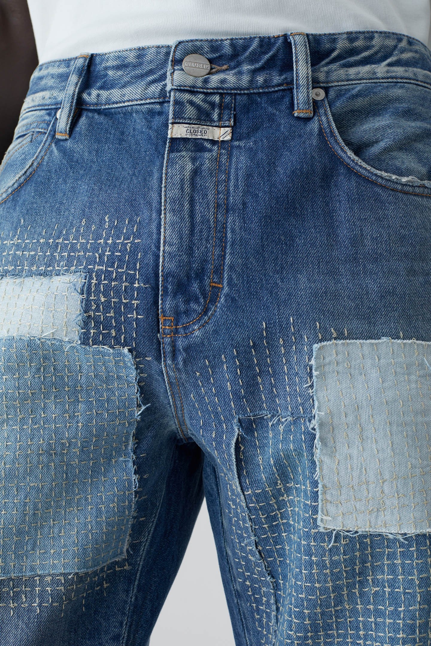 BOGUS STRAIGHT JEANS MID BLUE 6